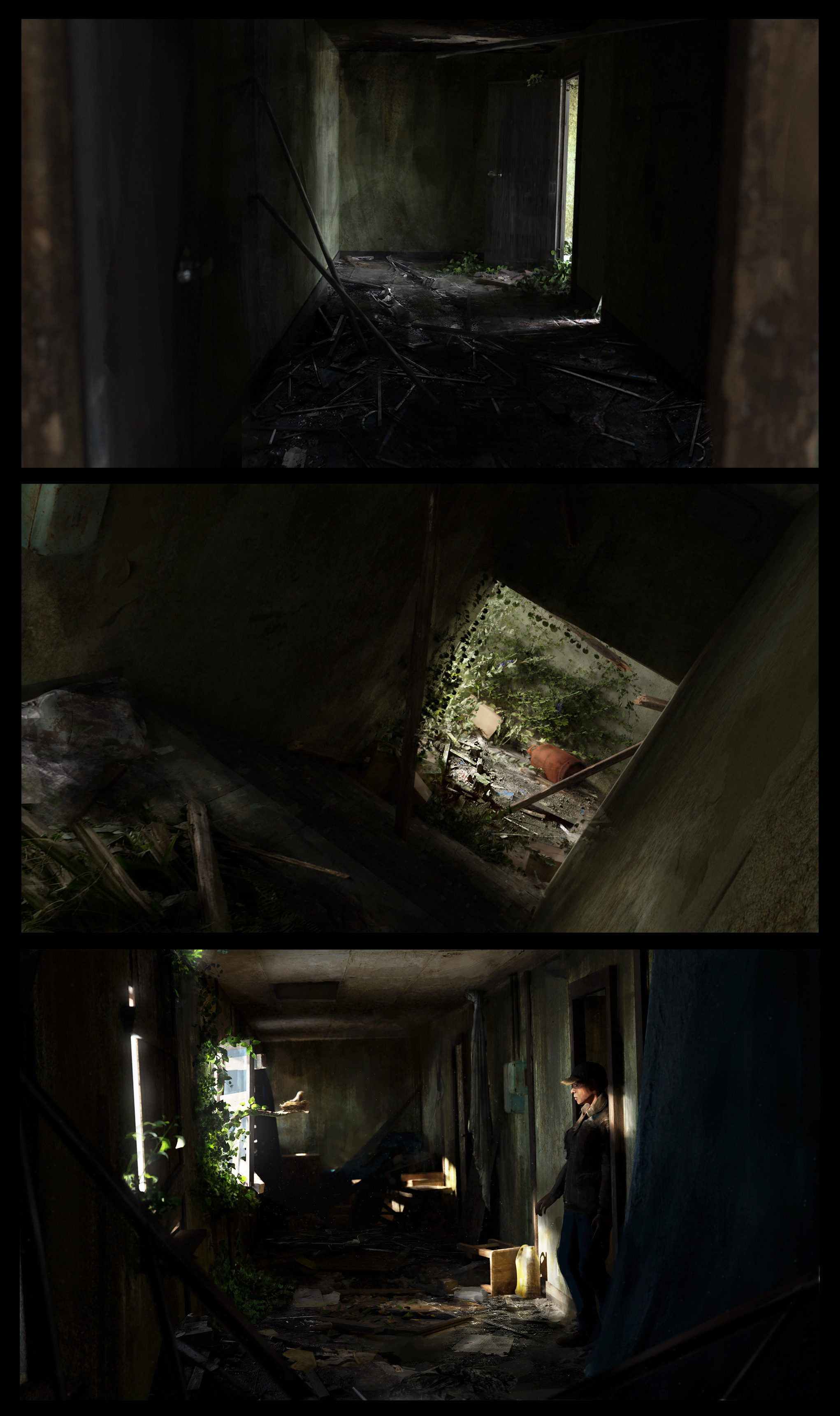 Some of the quick concept art images i made for the project.