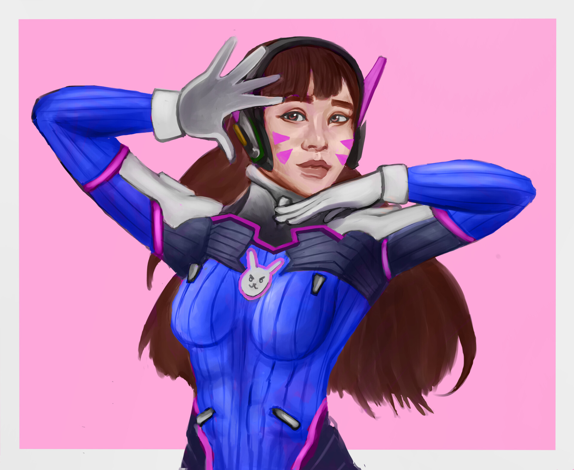 ArtStation - Dva jojo's pose