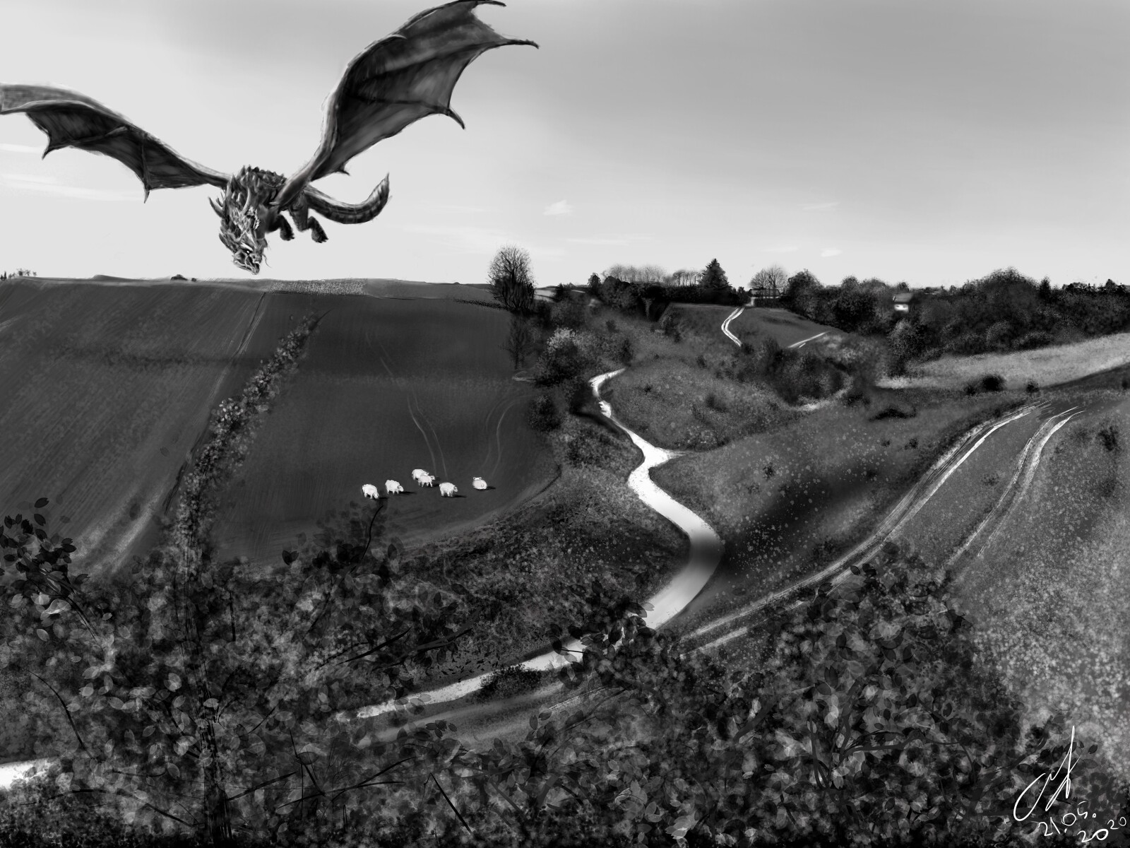 ArtStation - Polish Dragon