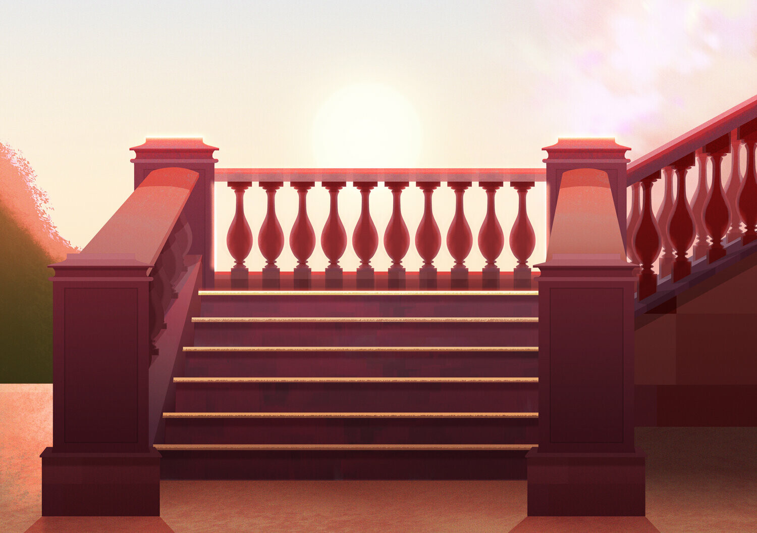 Artstation Animated Music Video Backgrounds Evan Csulik