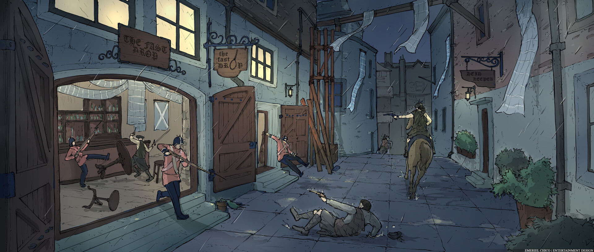 ArtStation Alley Escape