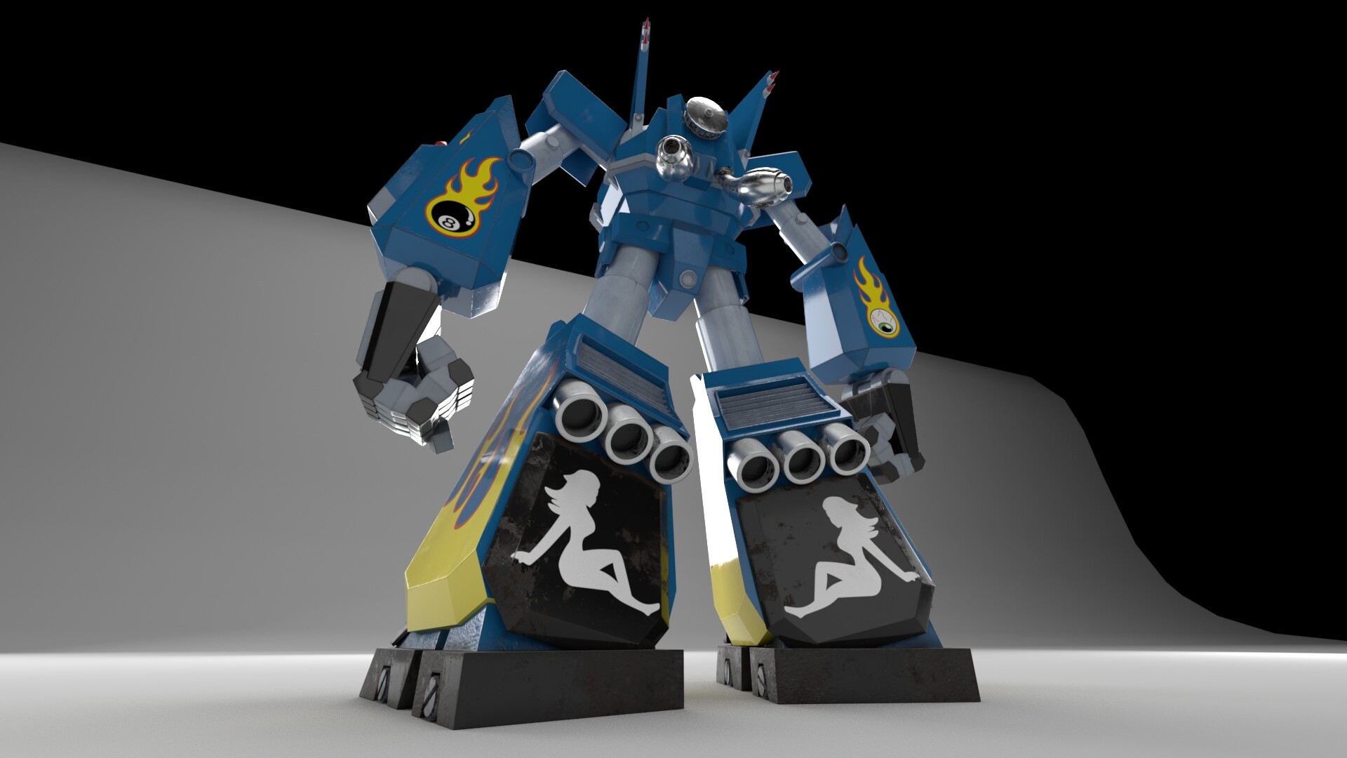 megas xlr cartoon network character