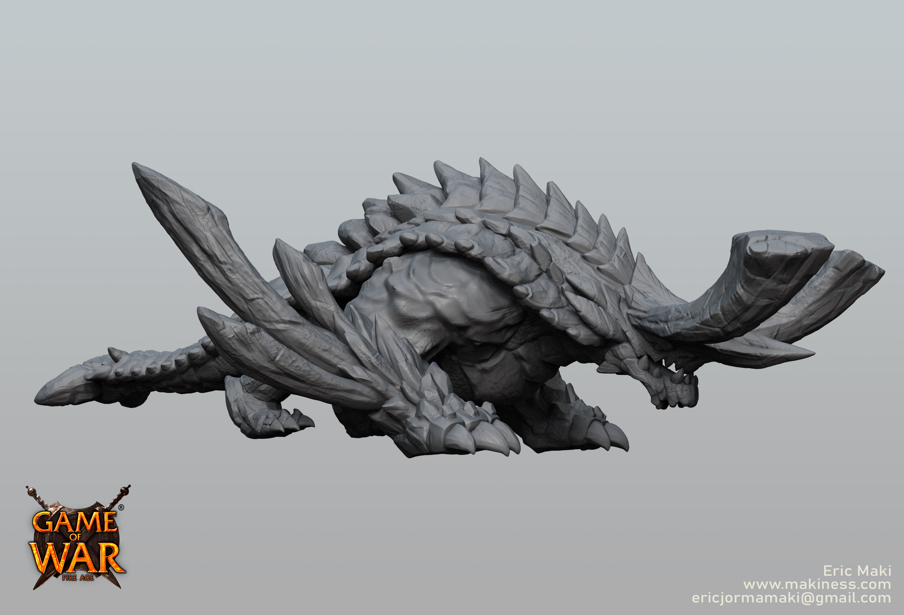 Earth Dragon Sculpt