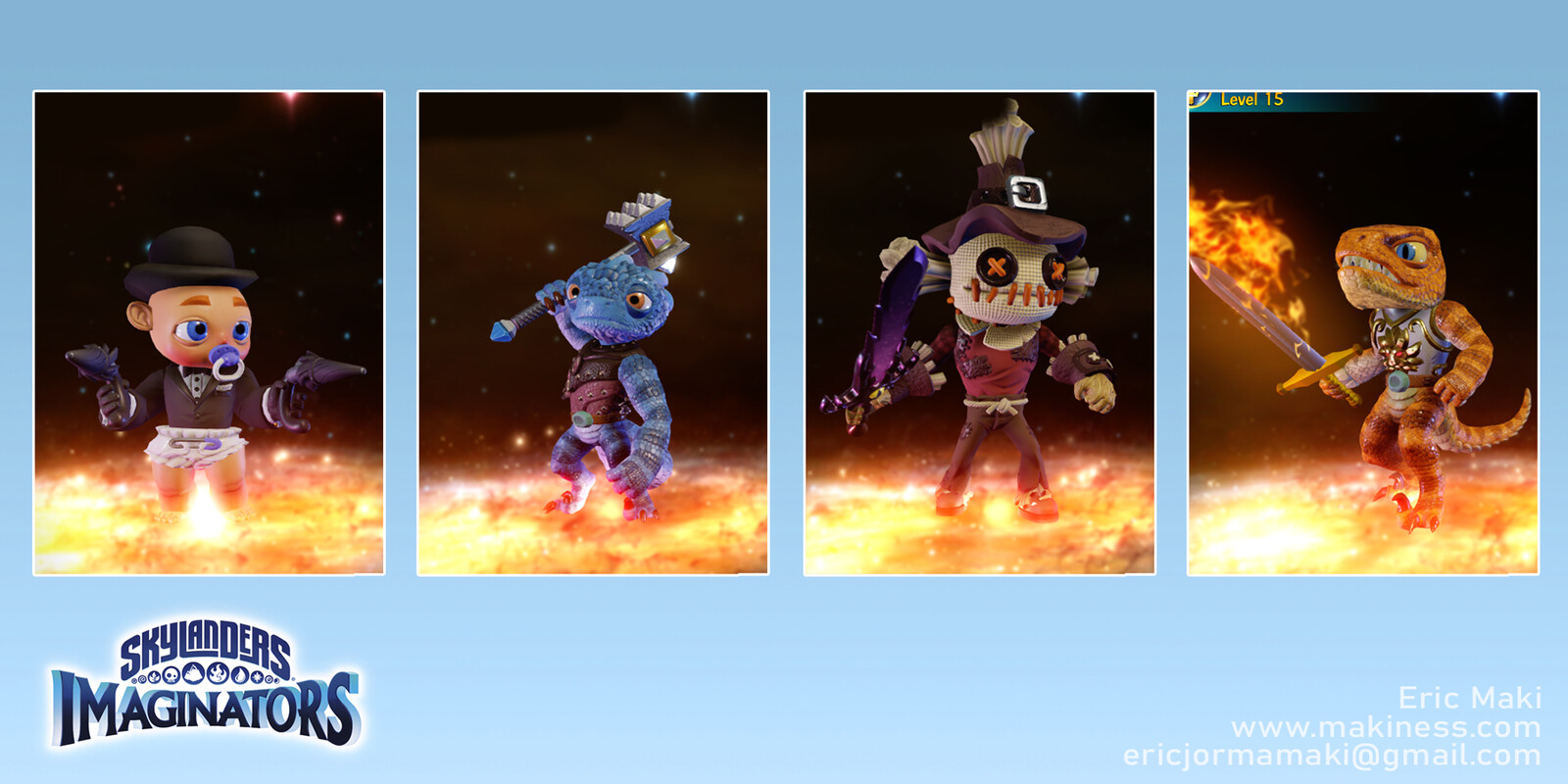 Create Your Own Skylander Sets