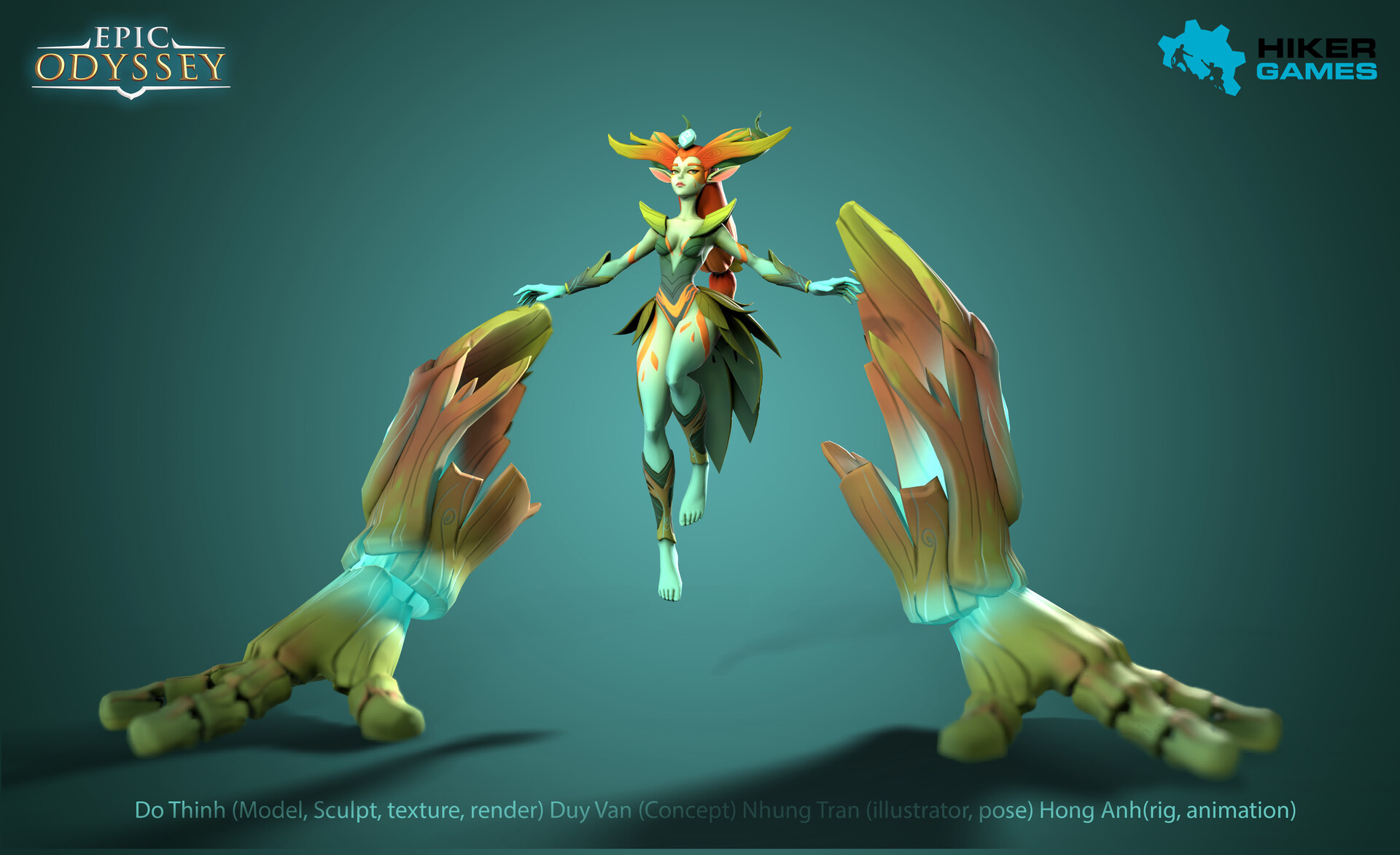 Artstation Dryads Epic Odysey Do Thinh Doducthinh810 Gmail Com