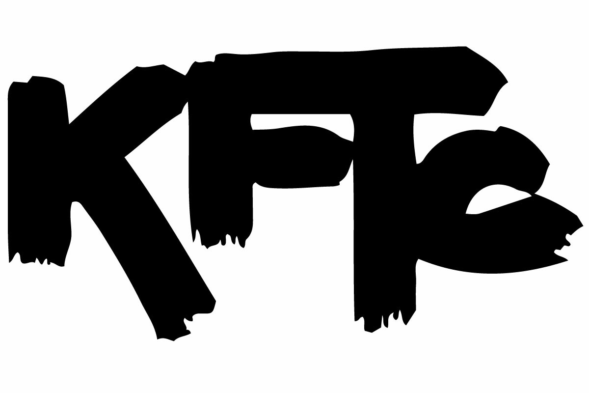 The final version of the first KFTC logo sticker
