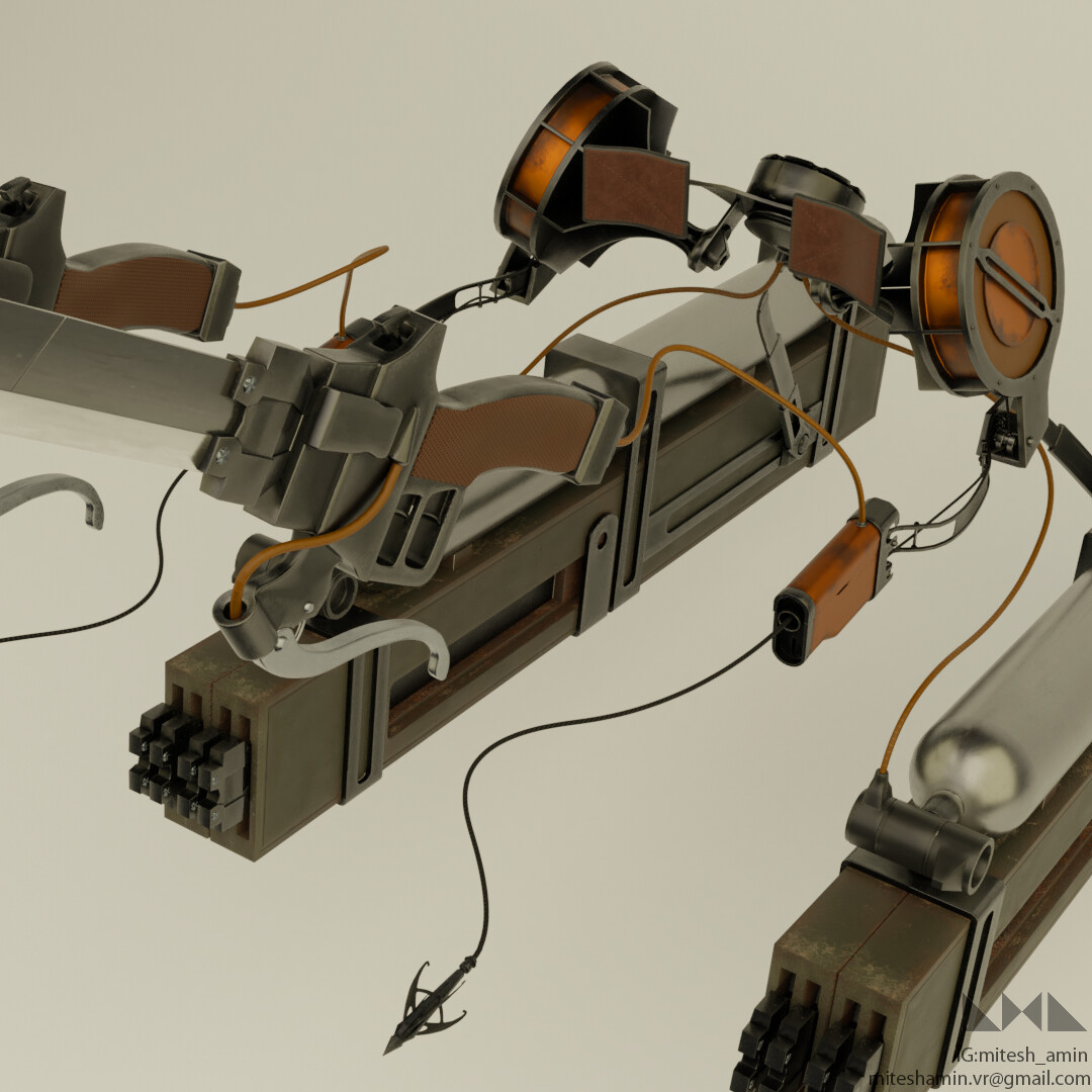 3d Maneuver Gear Blueprints