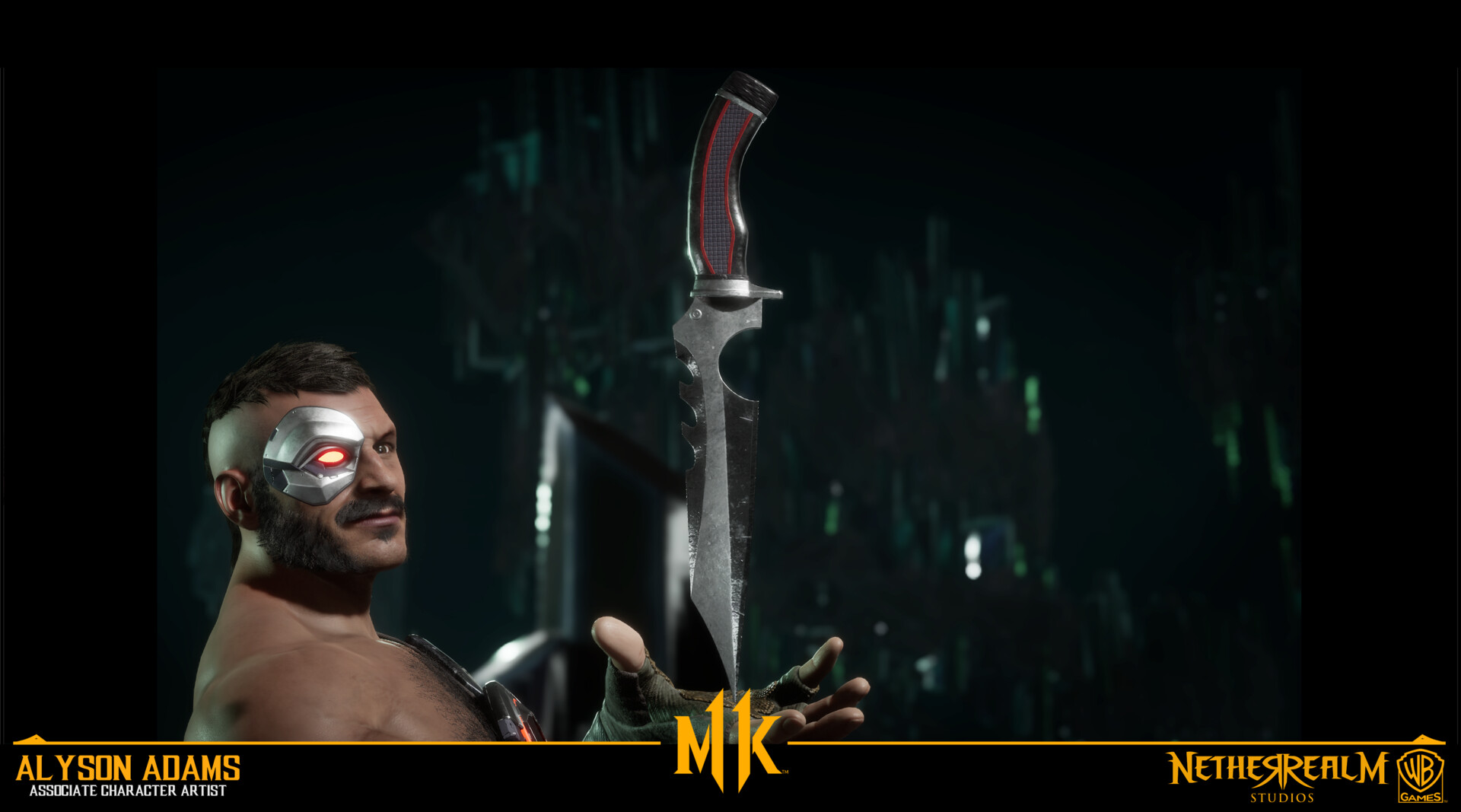 ArtStation - Mortal Kombat 11 - Kano Knives Gear