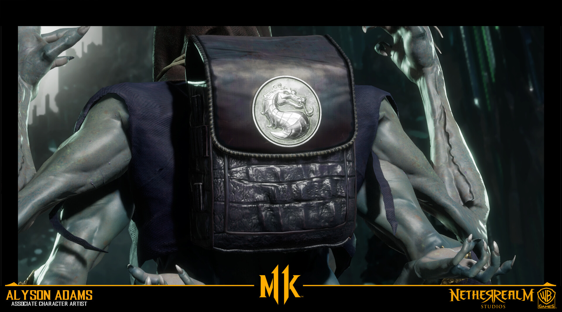 ArtStation Mortal Kombat 11 Kollector Backpack Gear