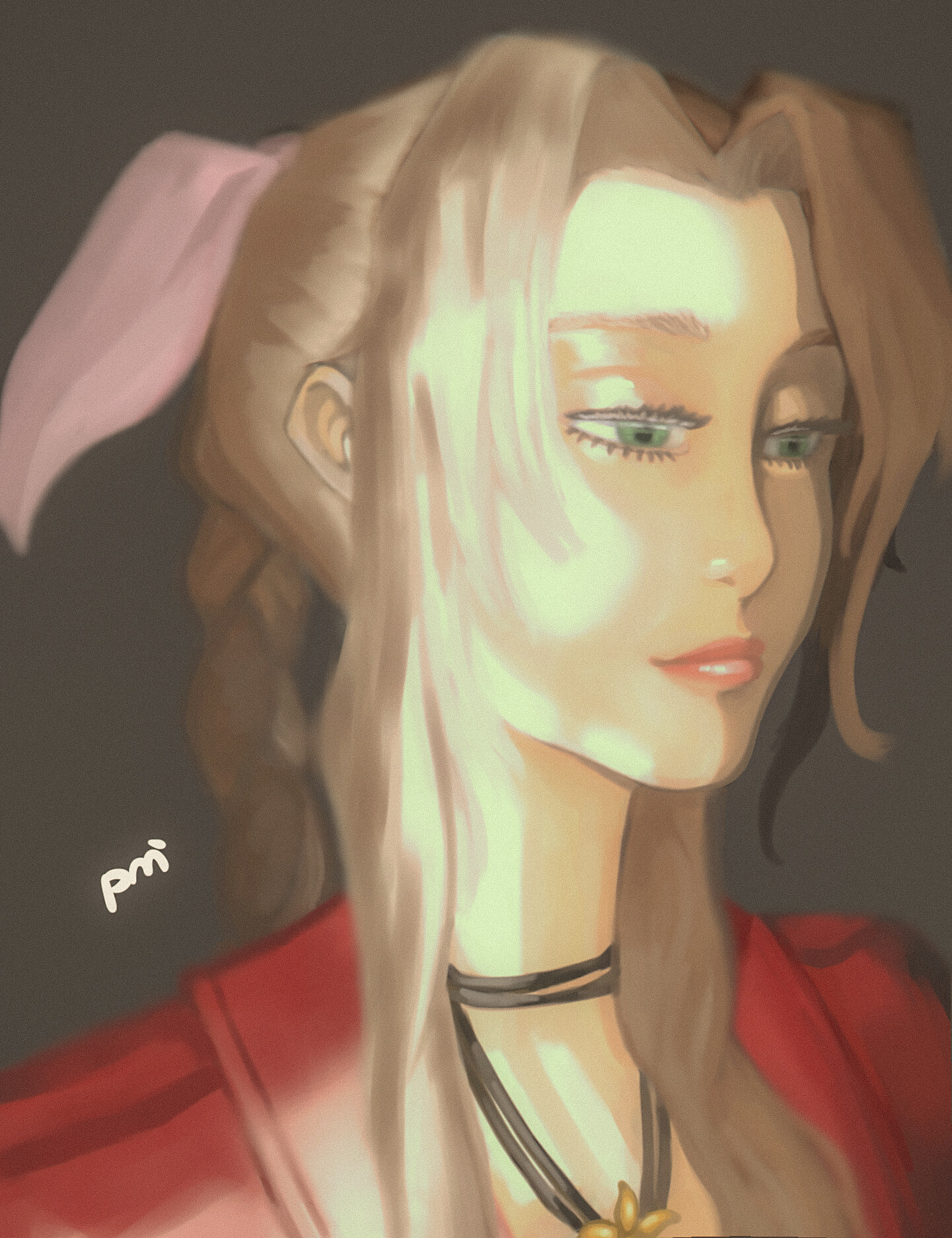 ArtStation Aerith Gainsborough   Pmtea Untitled38 20200523014702 