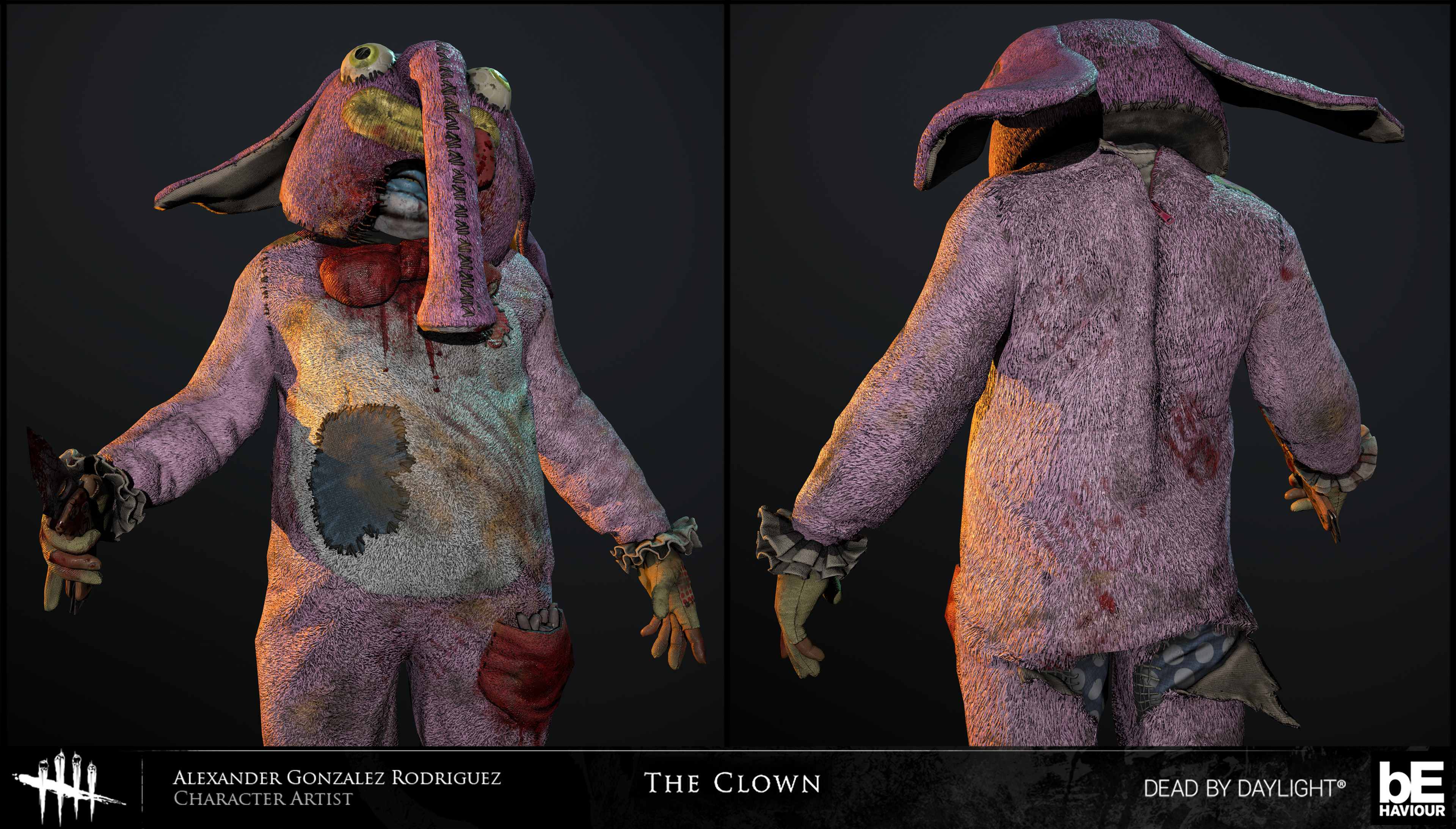 Artstation The Clown Comunity Outfit Dead By Daylight