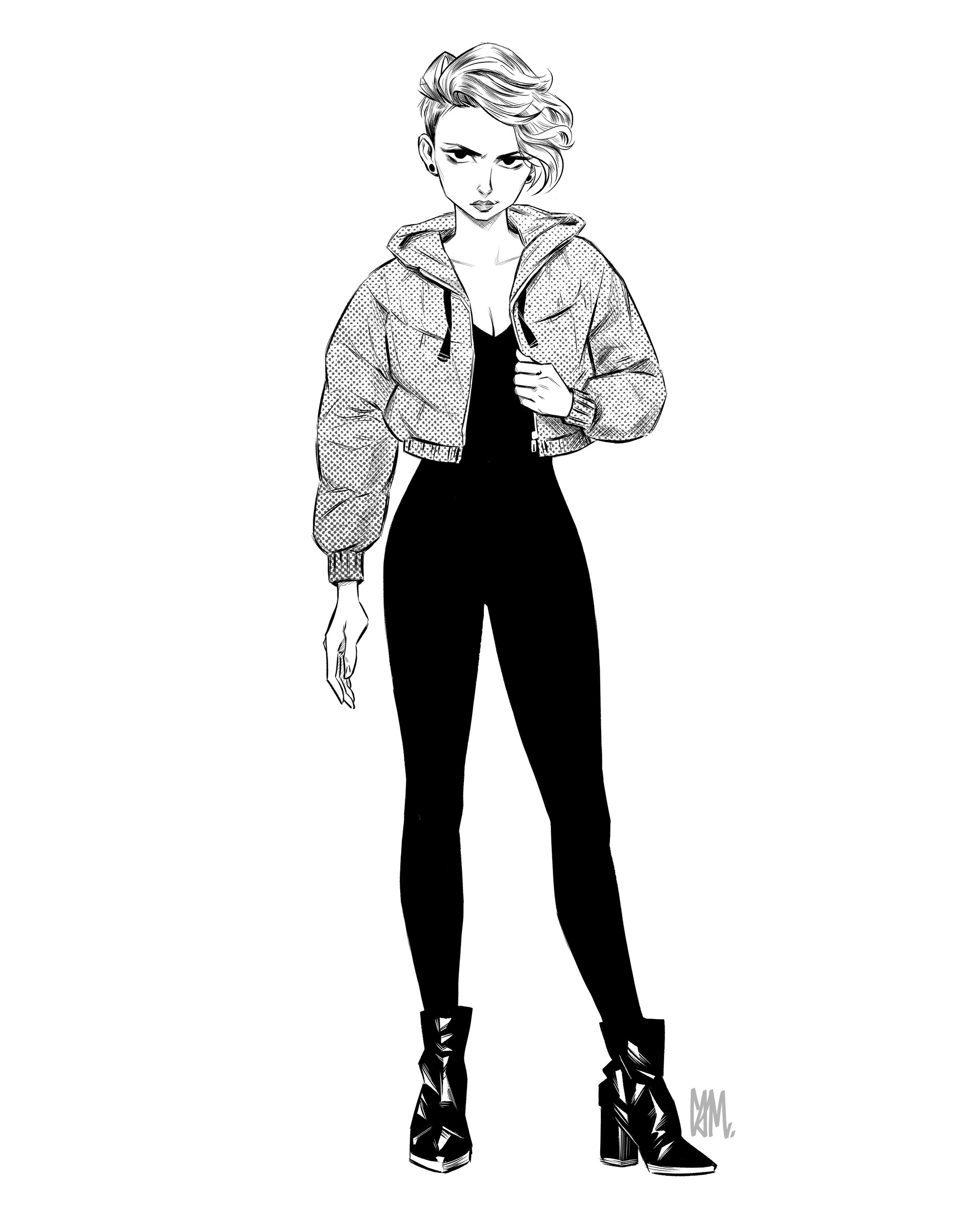 ArtStation - Jumpsuit and Jacket