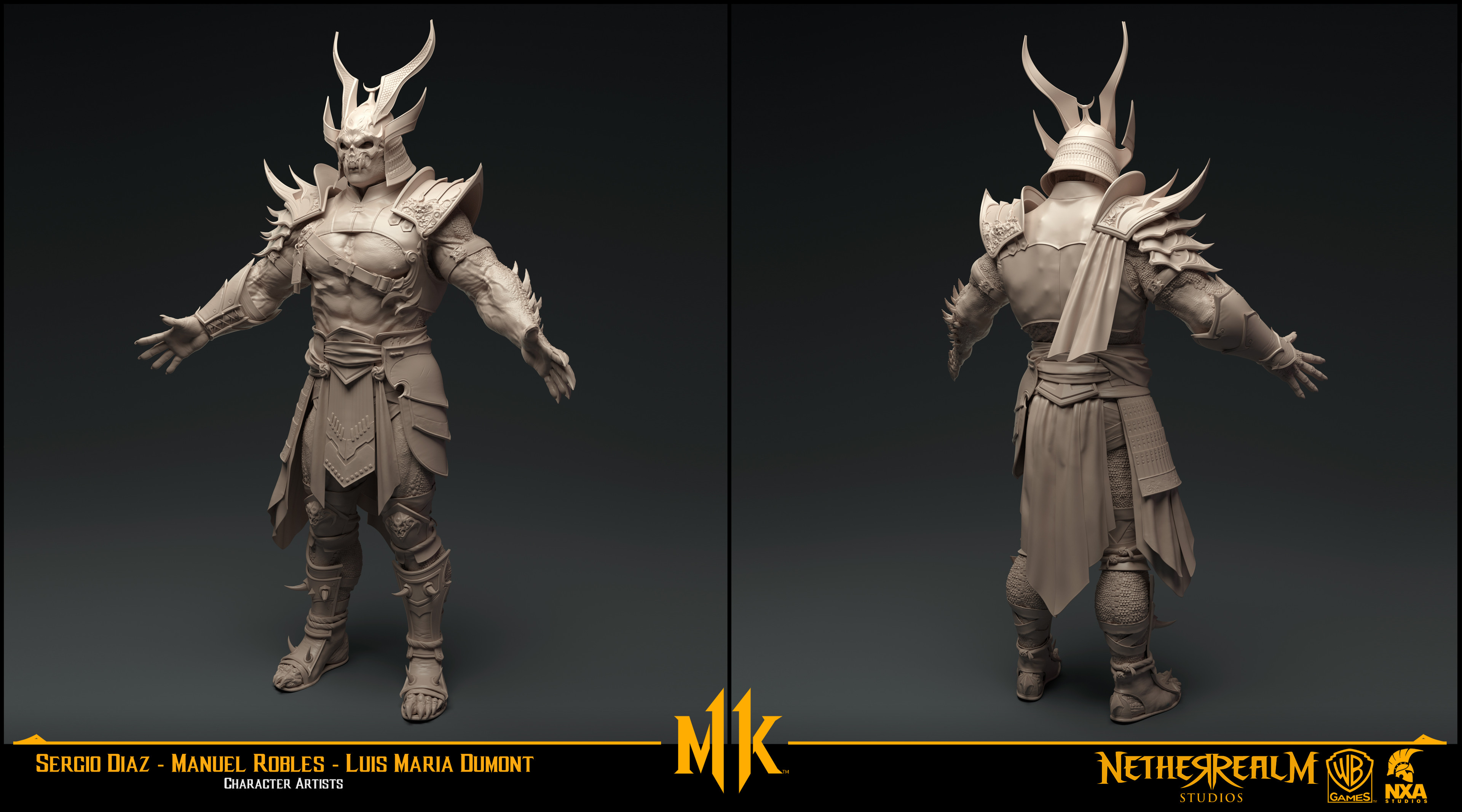 Shao Kahn MK11 miniature model fantasy games dnd (RL7M6GR6D) by MicroRealms