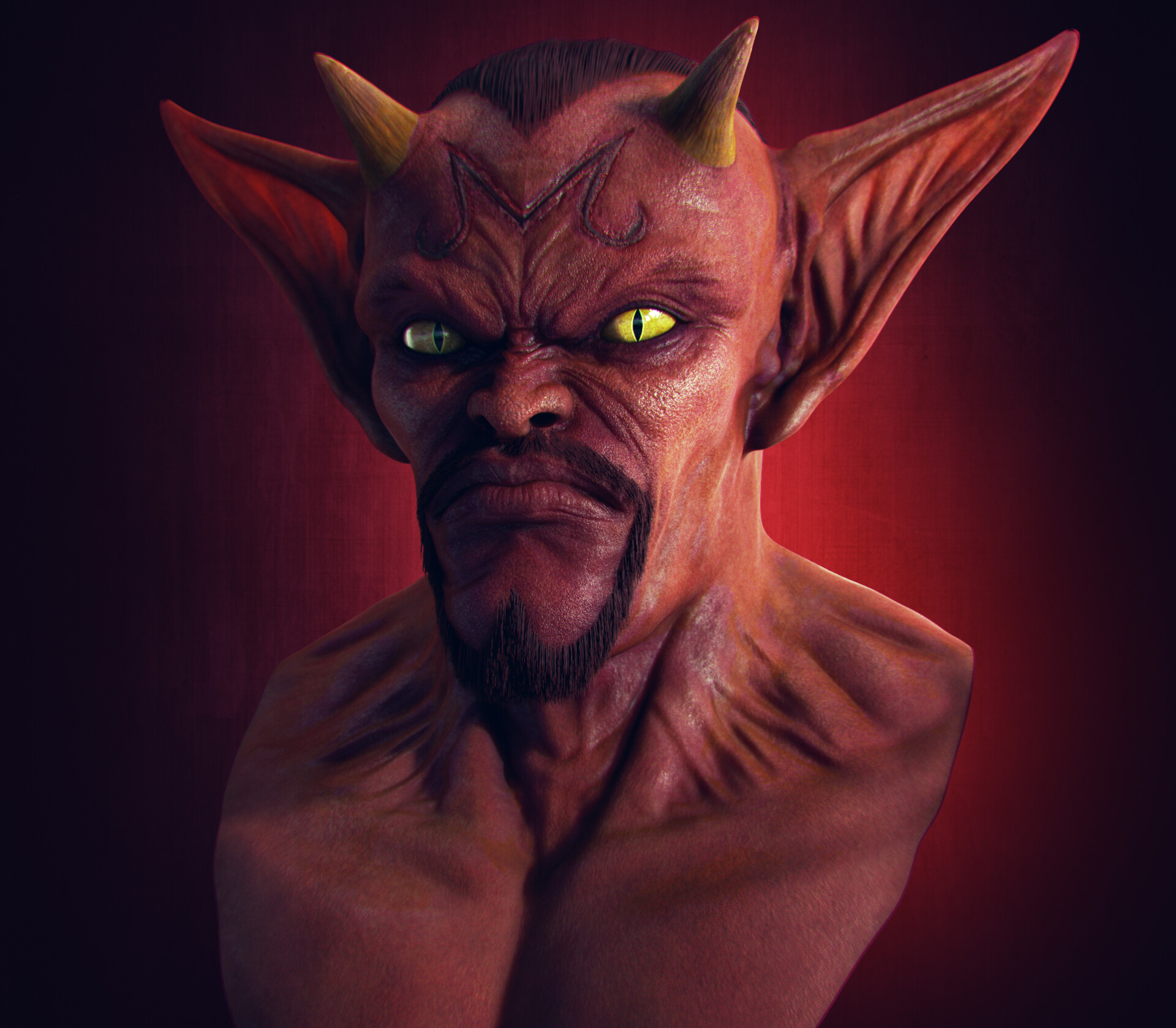 Artstation Dabura The Demon King Visual Imagery