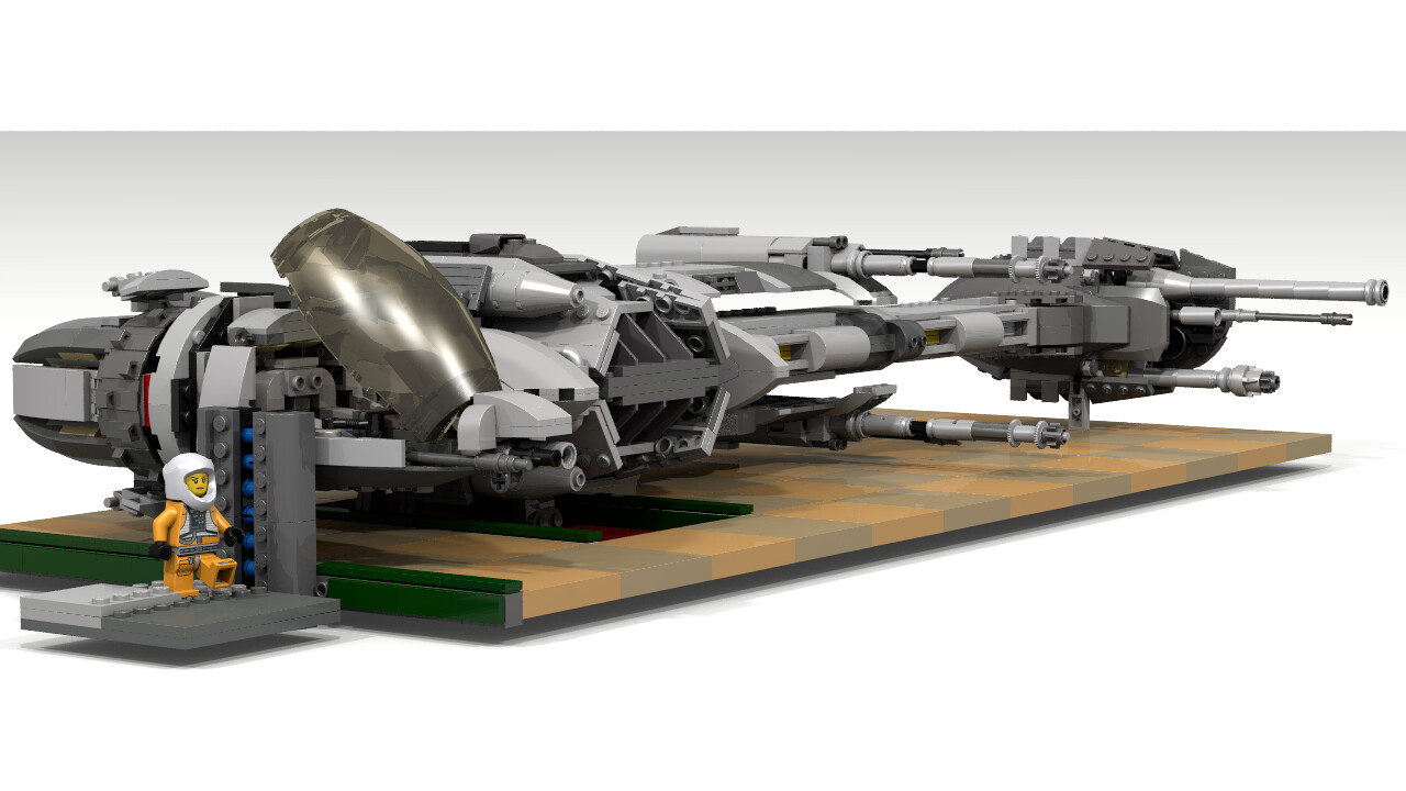 Maksim Padalets - B-Wing LEGO Star Wars №10227 -> B-Wing for