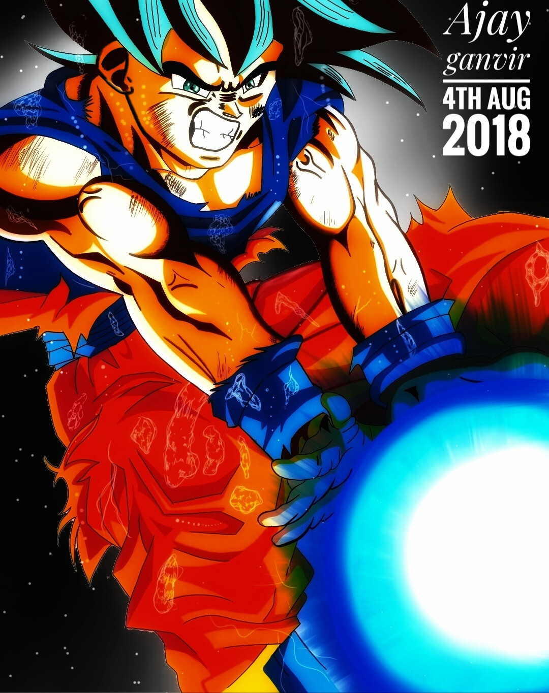 Artstation Dragonball Ajay Ganvir