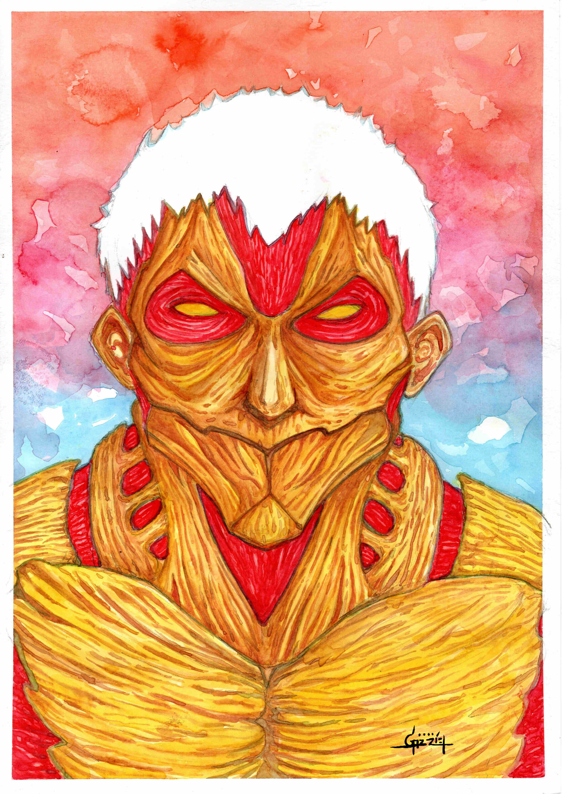 Artstation Armored Titan From Attack On Titan Gabriel Damasceno Anime titans anime attack on titan fanart manga anime photo anime wallpaper pictures fan art manga. artstation armored titan from attack
