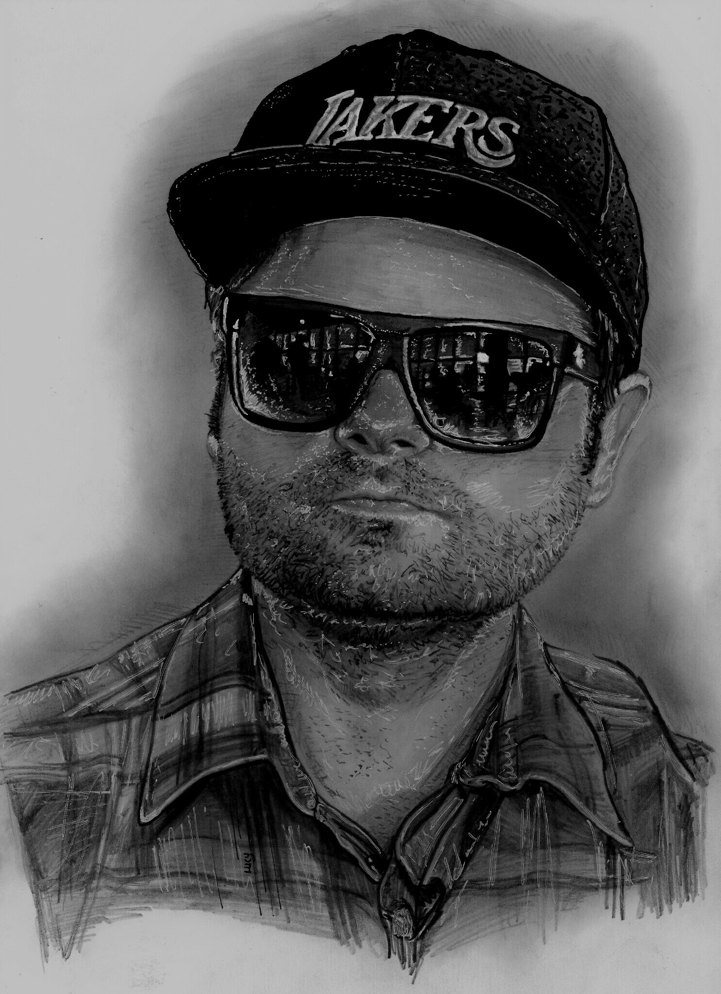 Charlie Scene Drawing