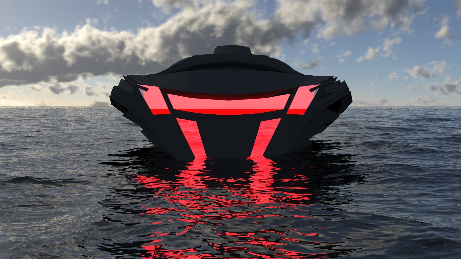 Futuristic Boat Design