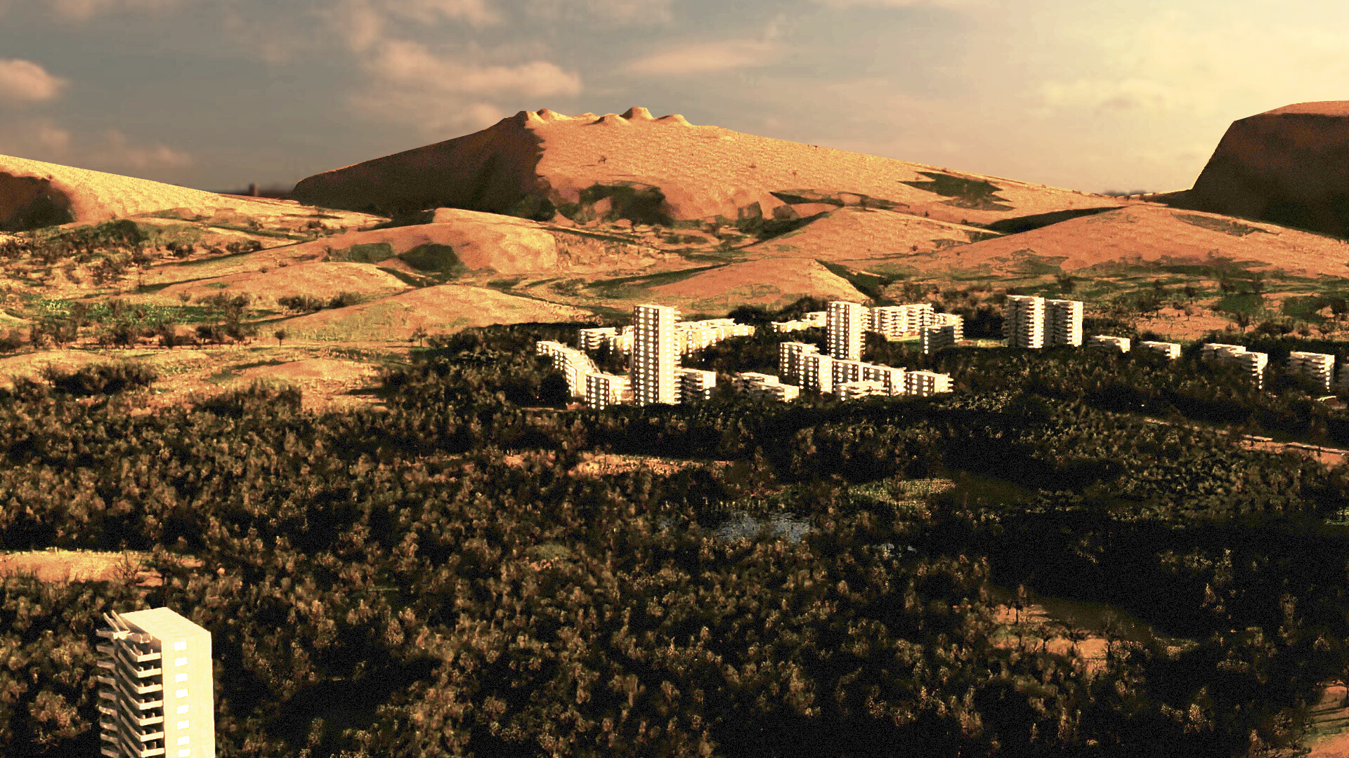 Nkululeko Buthelezi - Building a city in blender 2.81 ( work in progress )