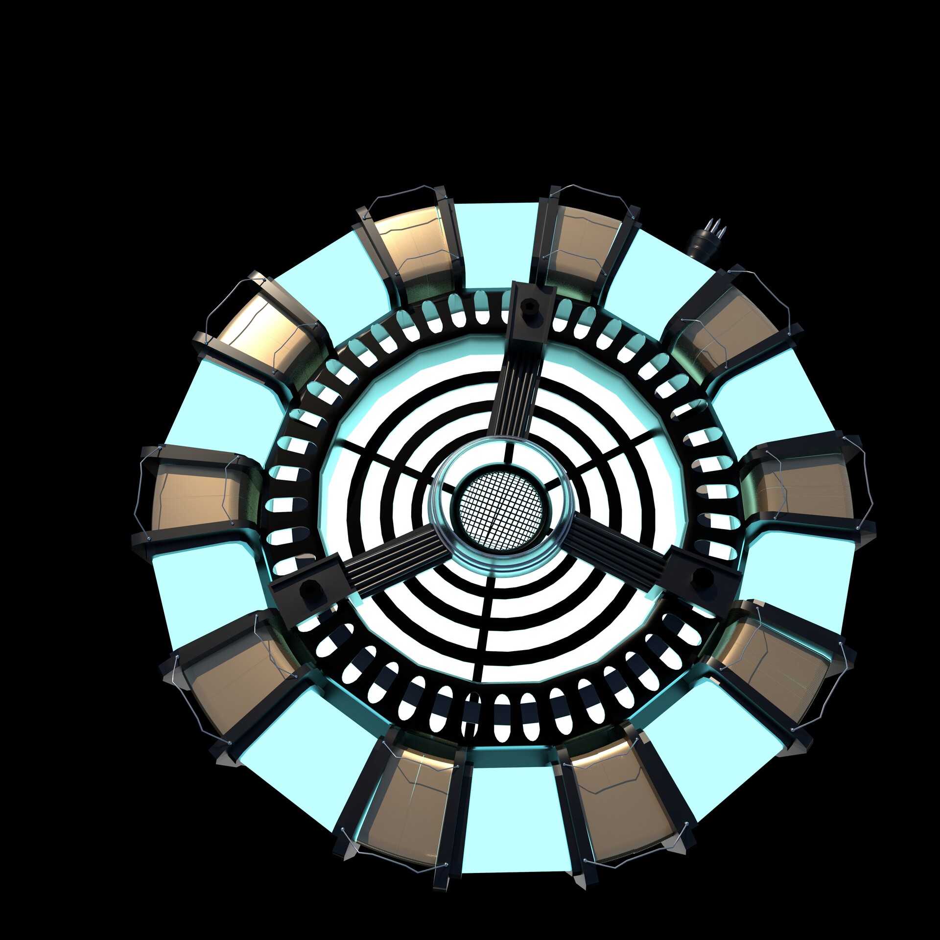 Artstation Iron Man S Arc Reactor 3d Model Nayudu Srinivas