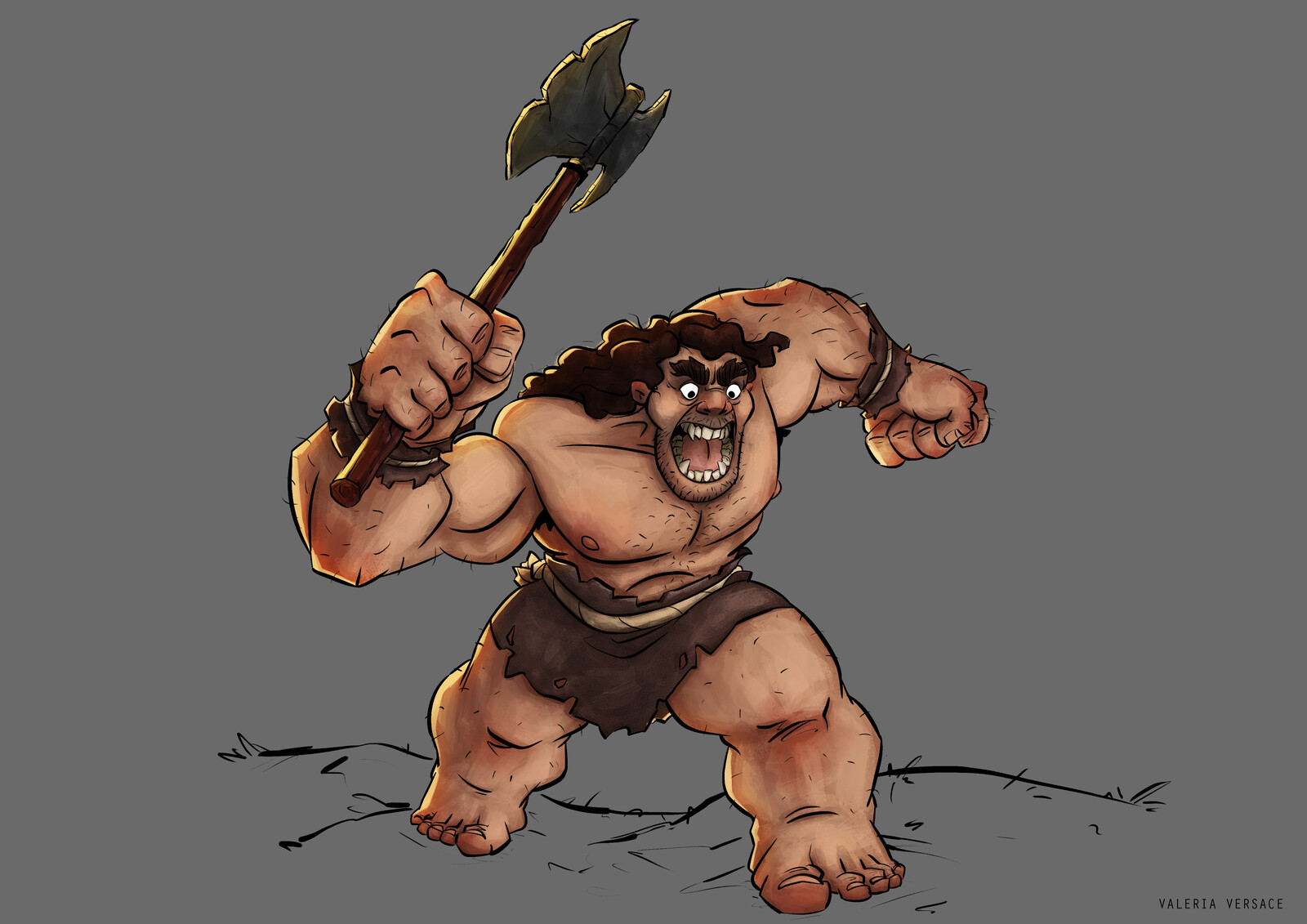 Karnos Attack Pose