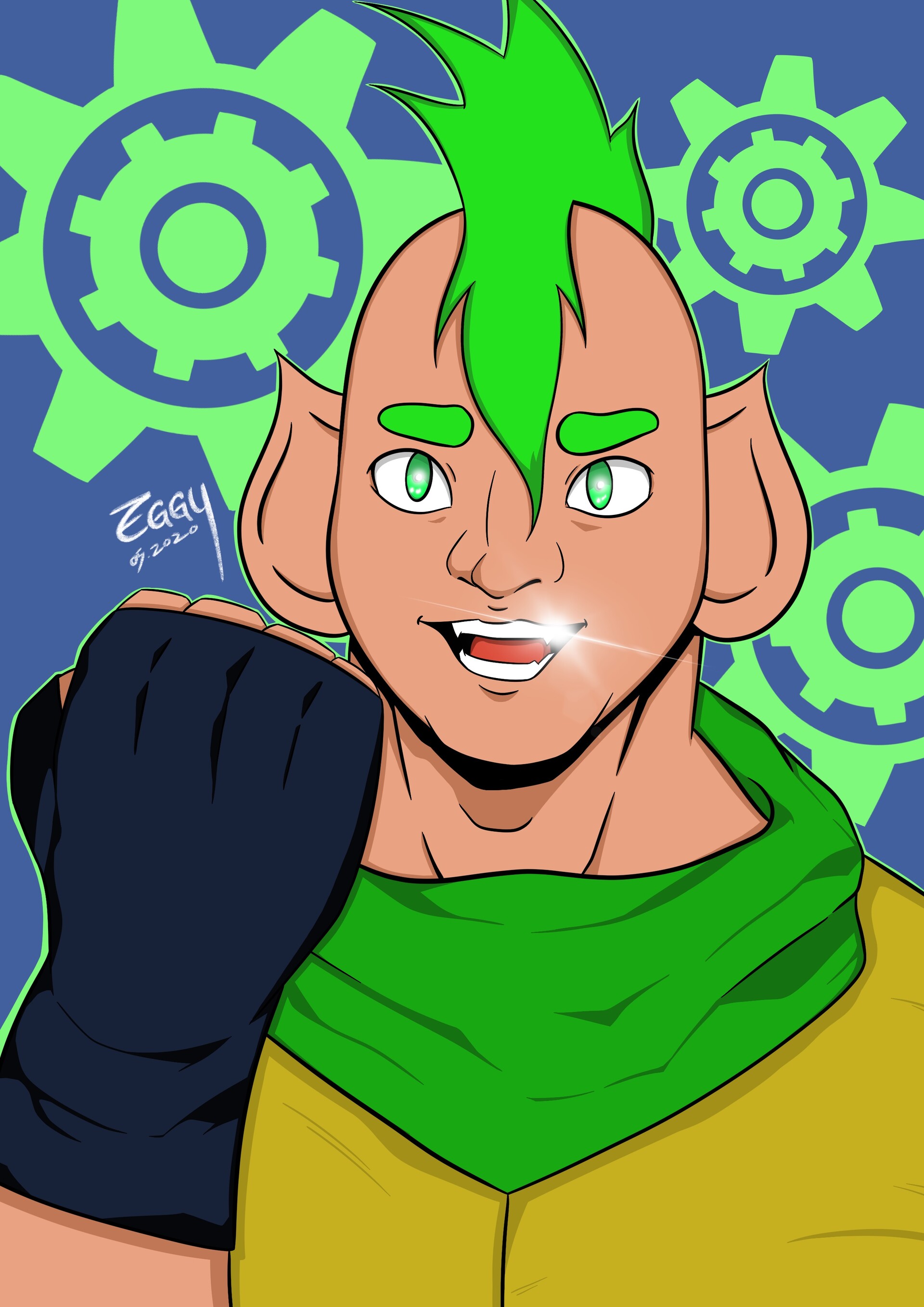 Eggy Artz OC Piggy Guy
