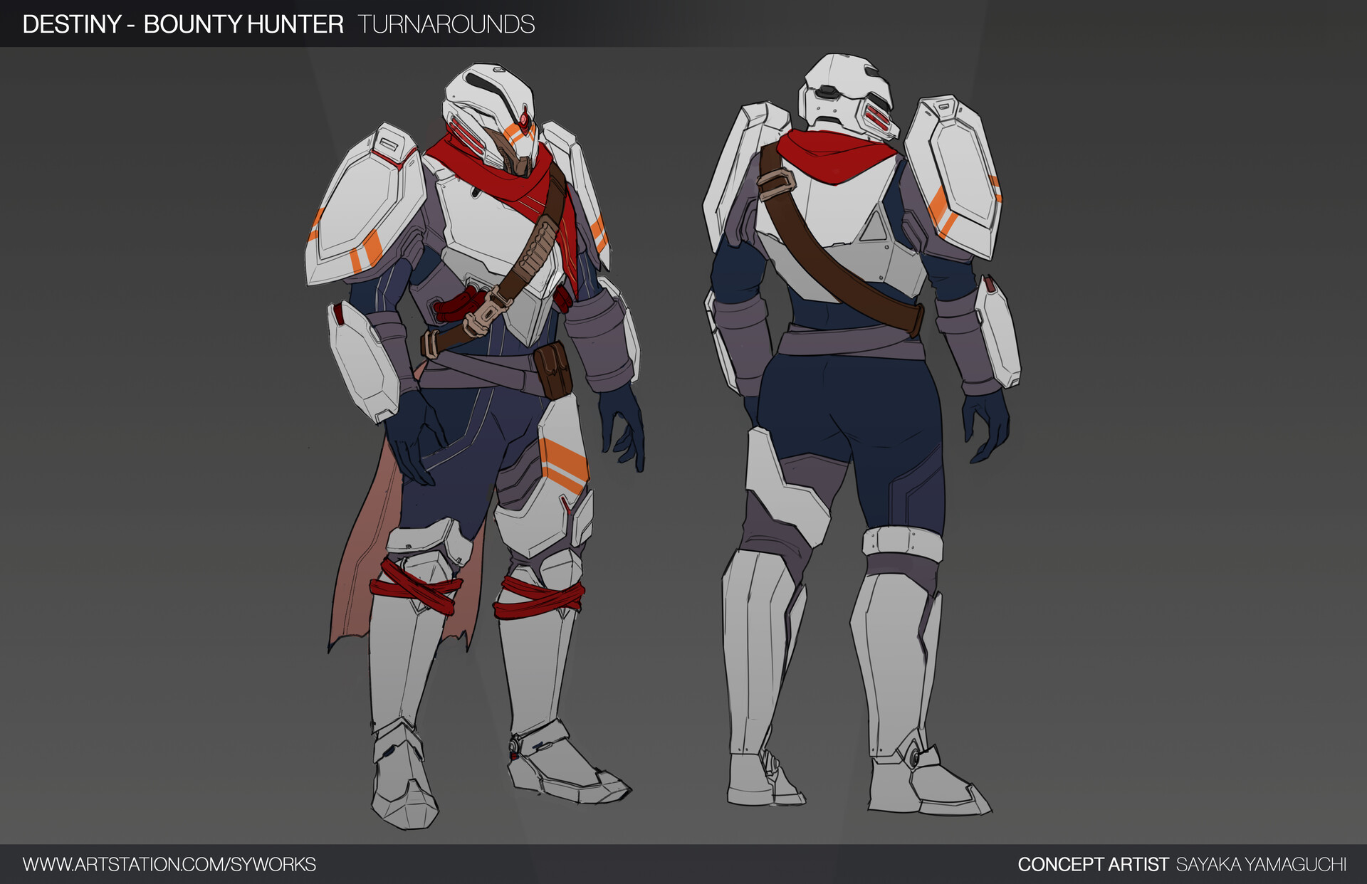 Destiny fan-design Vanguard Titan armor , Sayaka Yamaguchi.