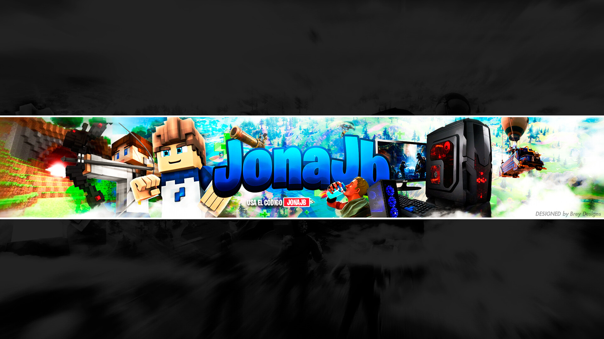 Featured image of post Banner De Minecraft Para Youtube Create youtube banner for free in minutes