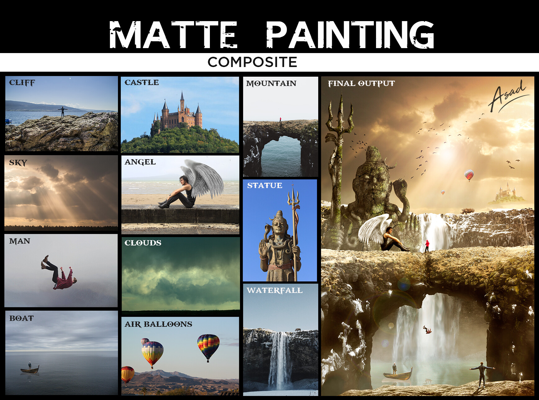 ArtStation Matte Painting Composite