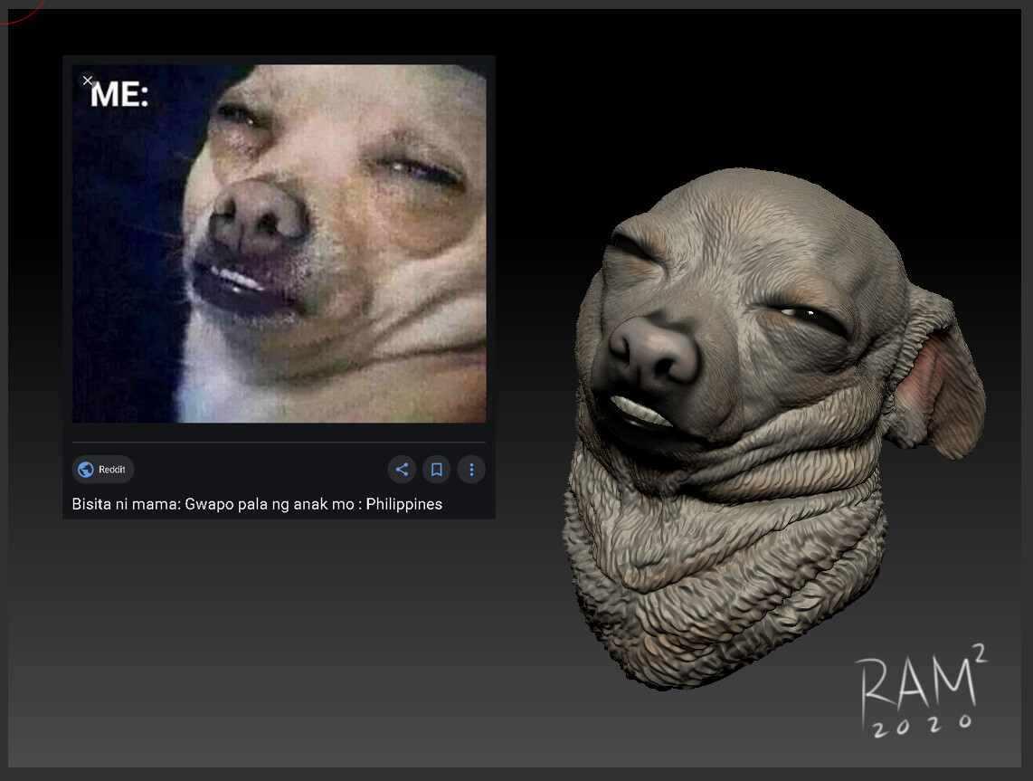 Artstation Gwapo Pala Ng Anak Mo Meme Ram Ram