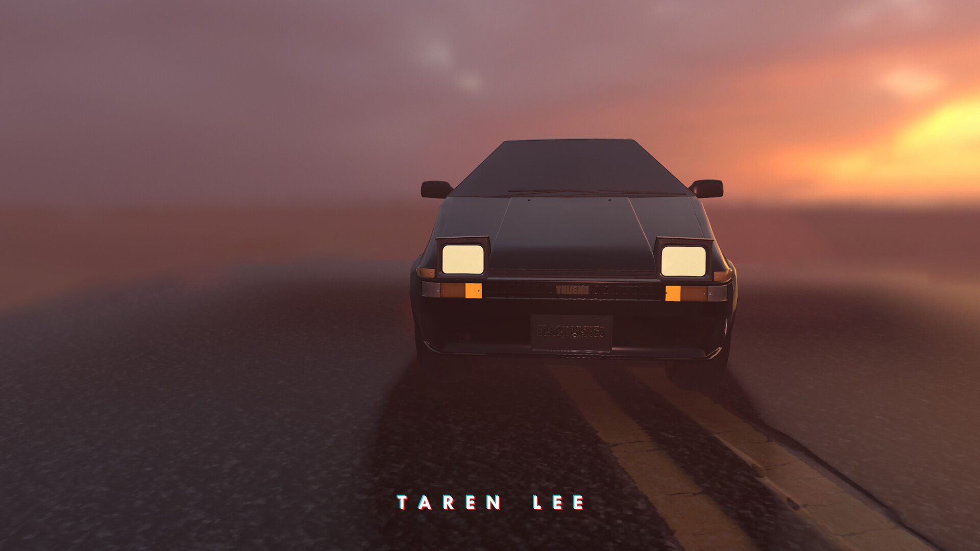 Taren Lee - TOYOTA AE86 Trueno | Black Limited