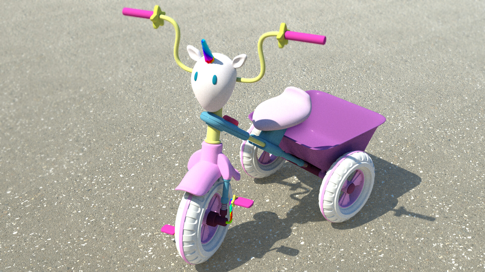 unicorn tricycle