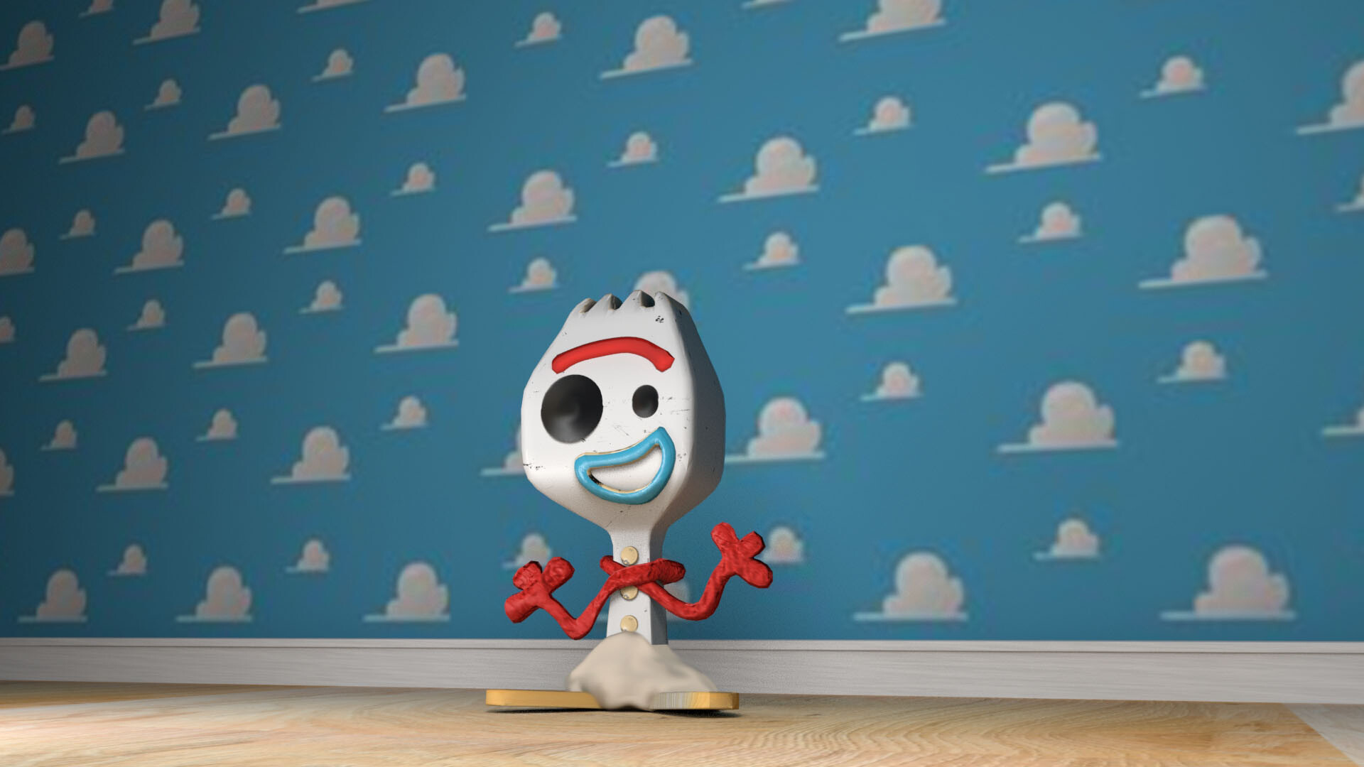Artstation Forky Miguel Angel Caraccioli Villa