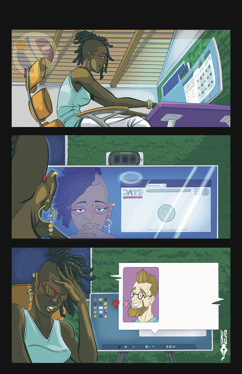 Dating While Black #01 Single Page Comic