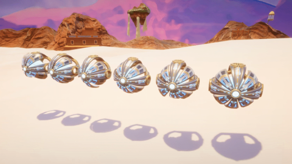 Various "emotional response" skeletal animations created for the Djinn companion.