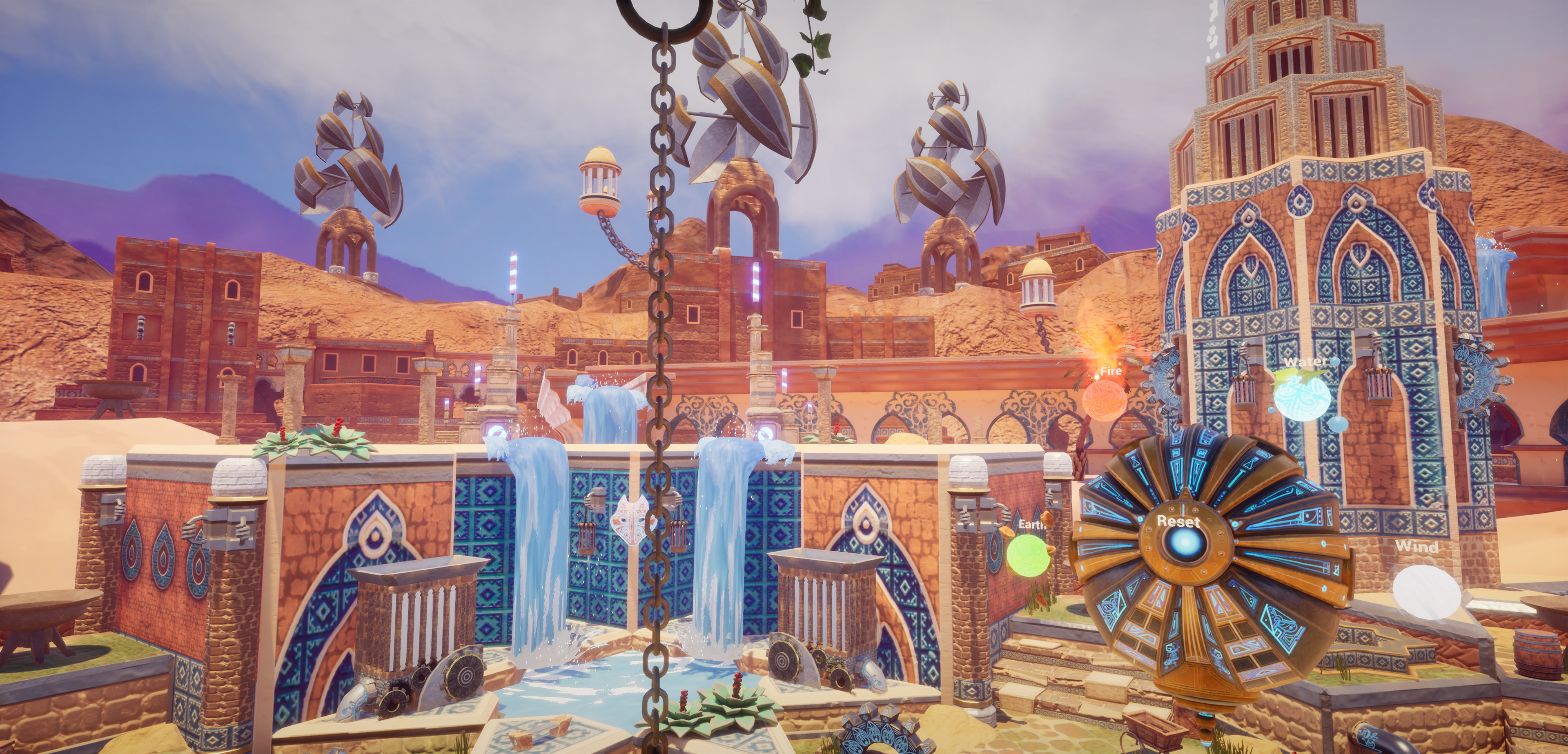Overview of Tahul enviornment with Elemental Device.