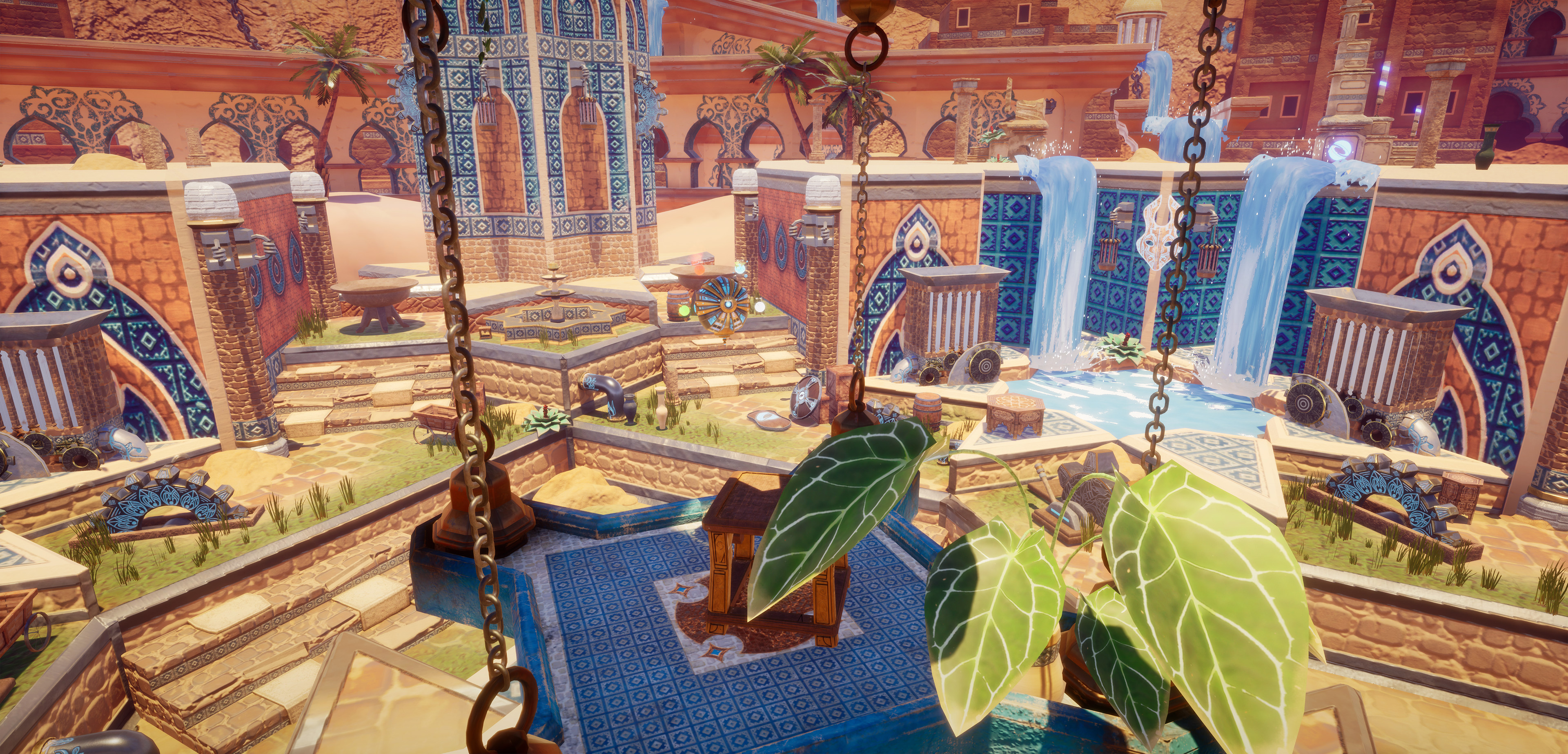 Overview of player location.