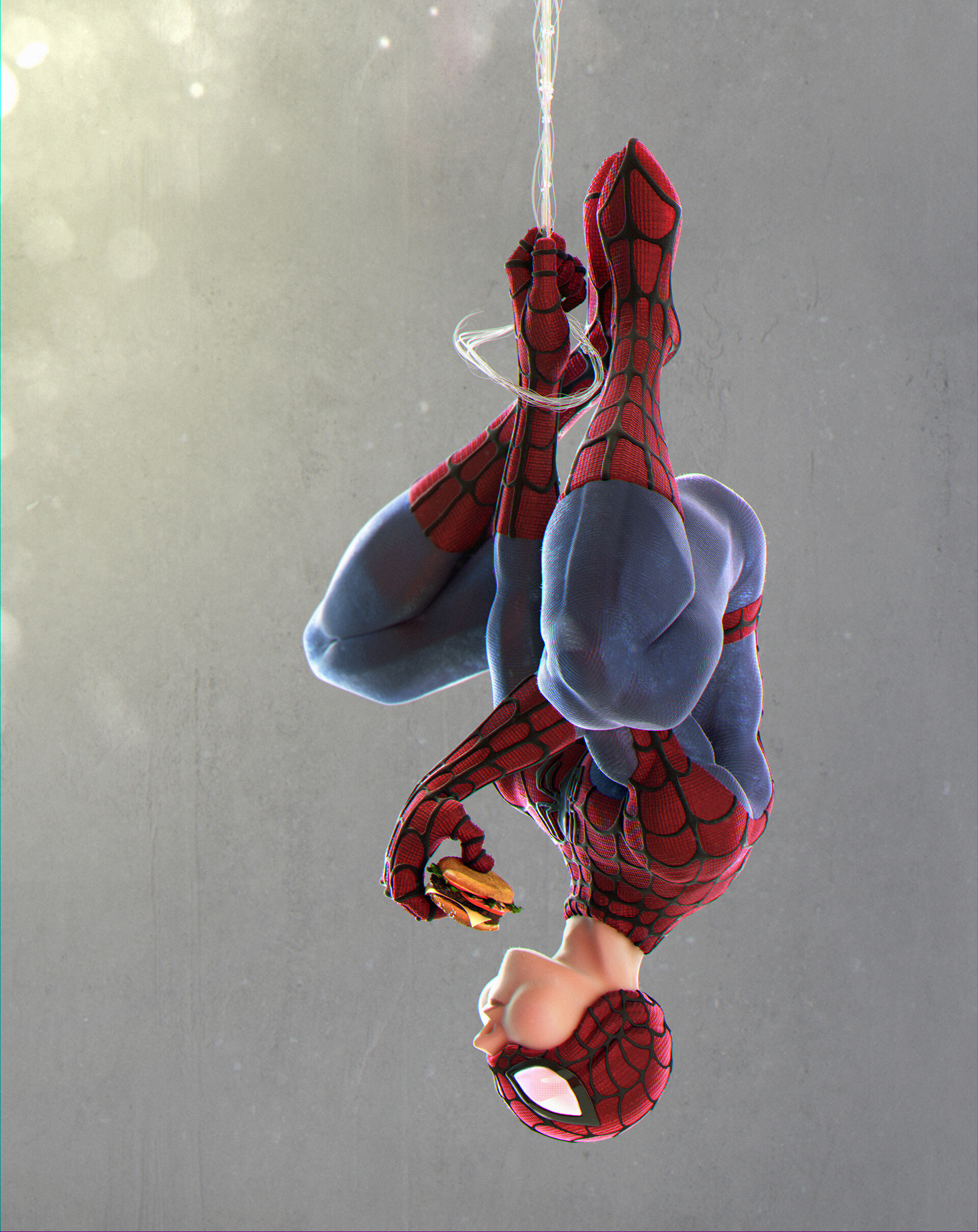 Spider-Man resting upside-down illustration, Spider-Man Captain America Cup  Comics Superhero, spider-man, avengers, heroes, fictional Character png |  PNGWing