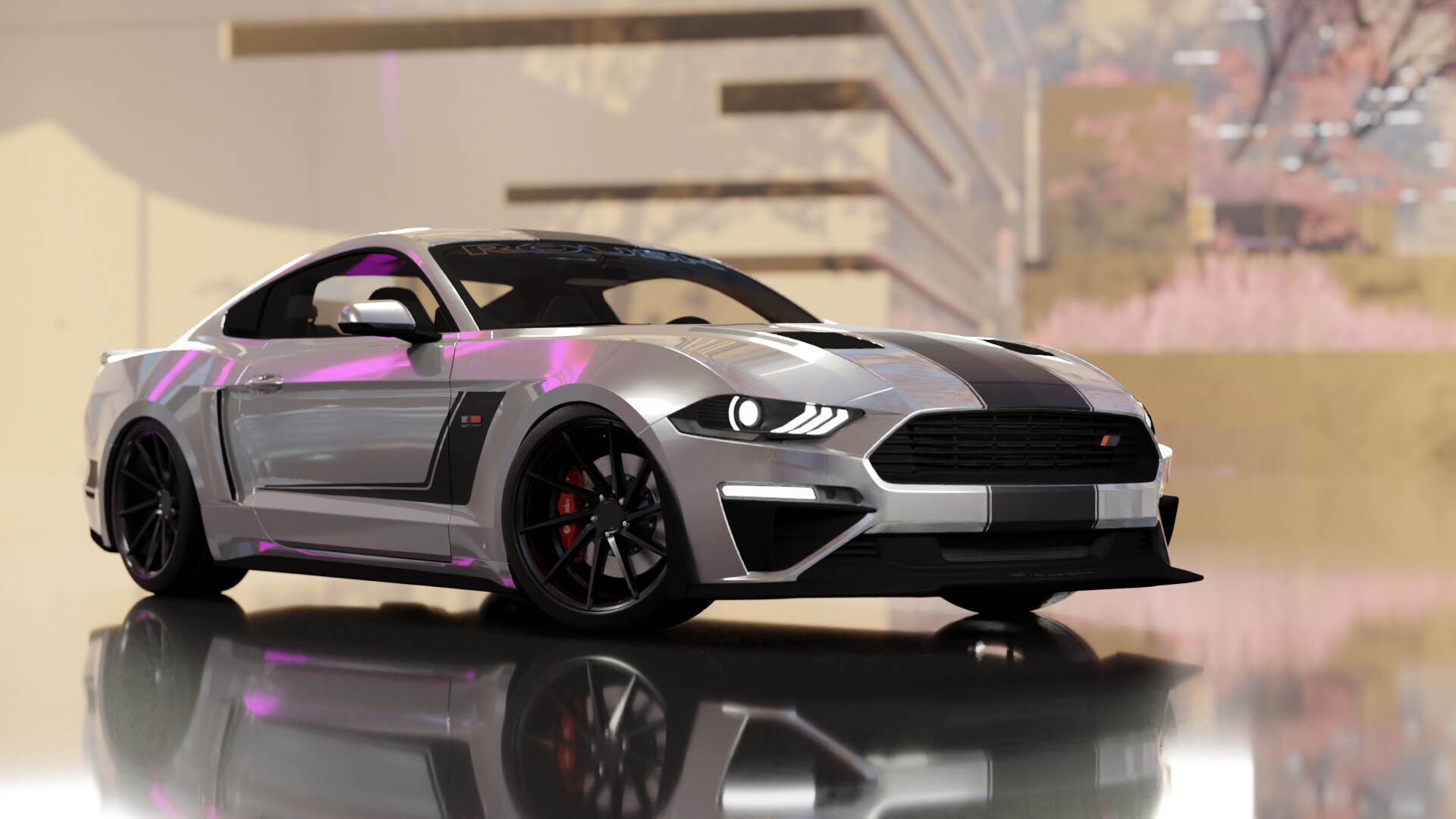 Artstation Roush Mustang Viss Designs