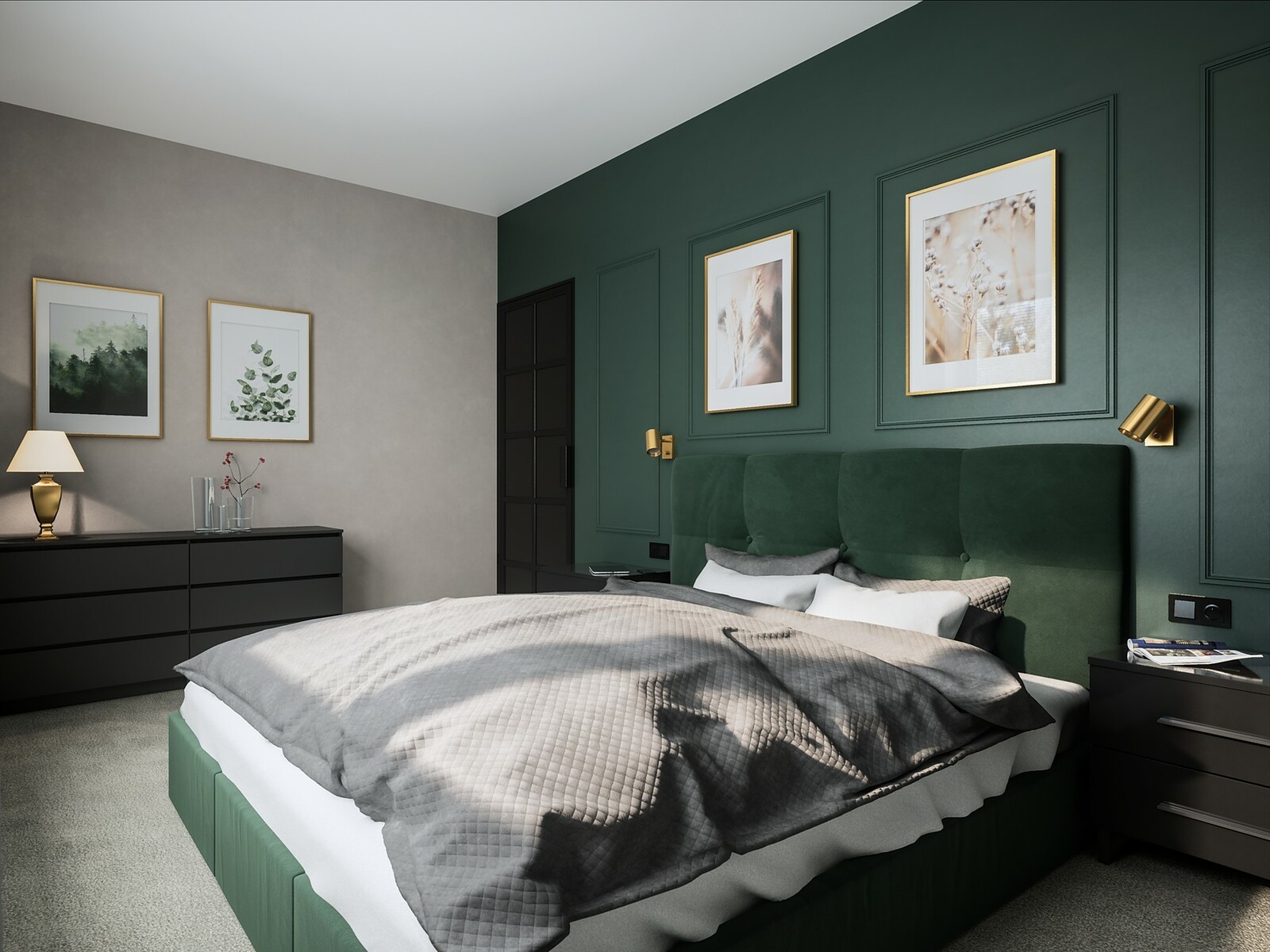 Bedroom Interior Archviz - Unreal Engine 4 / UE4  + nVidia RTX