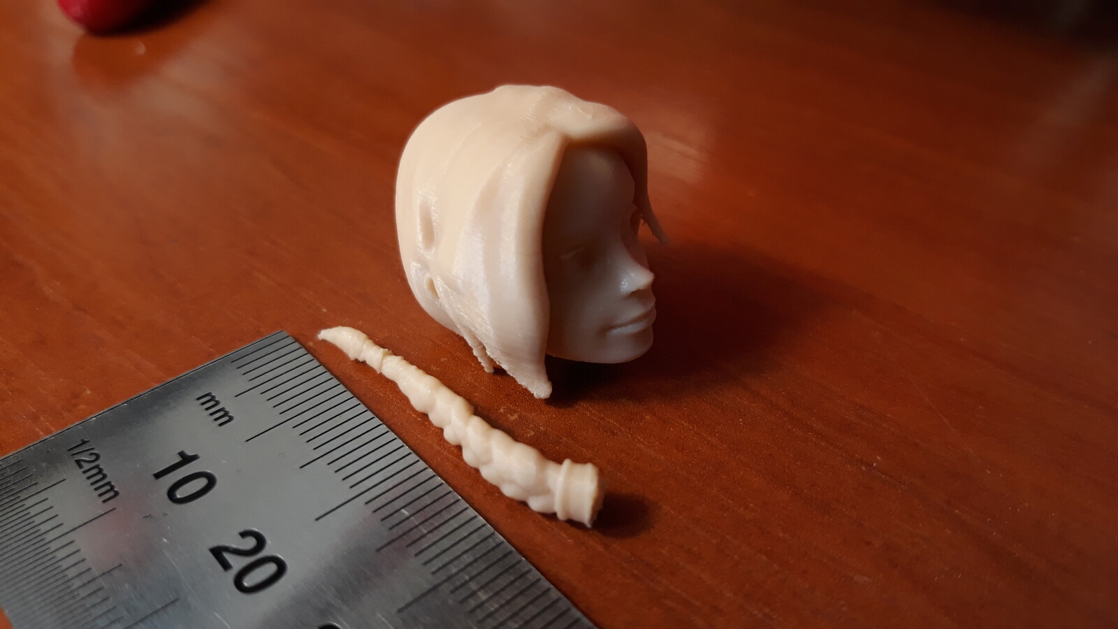 3D Printed small figurine test.
Yes, it will be available for 3D Printing too ;)