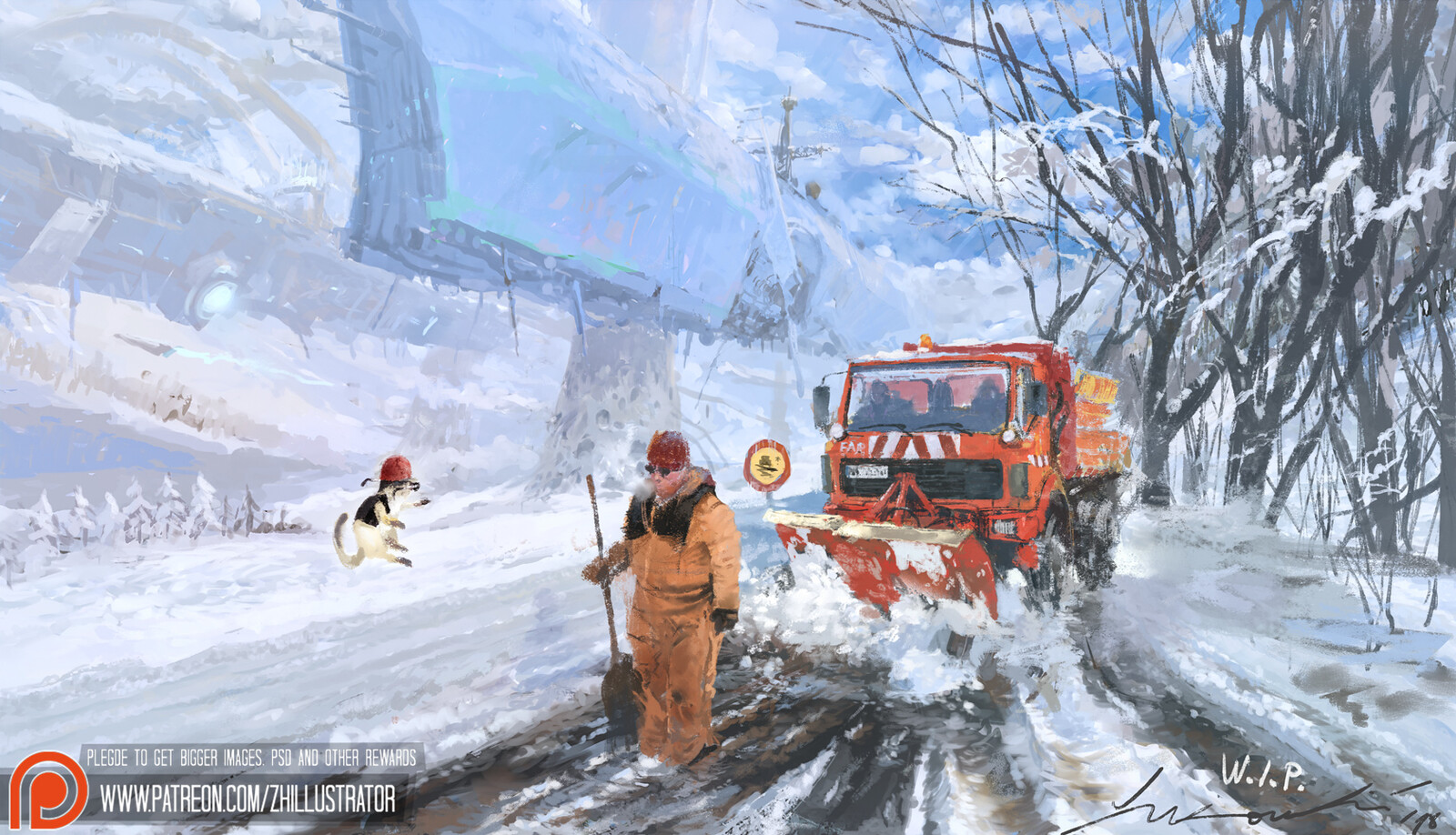 Snow crew on Iriški Venac