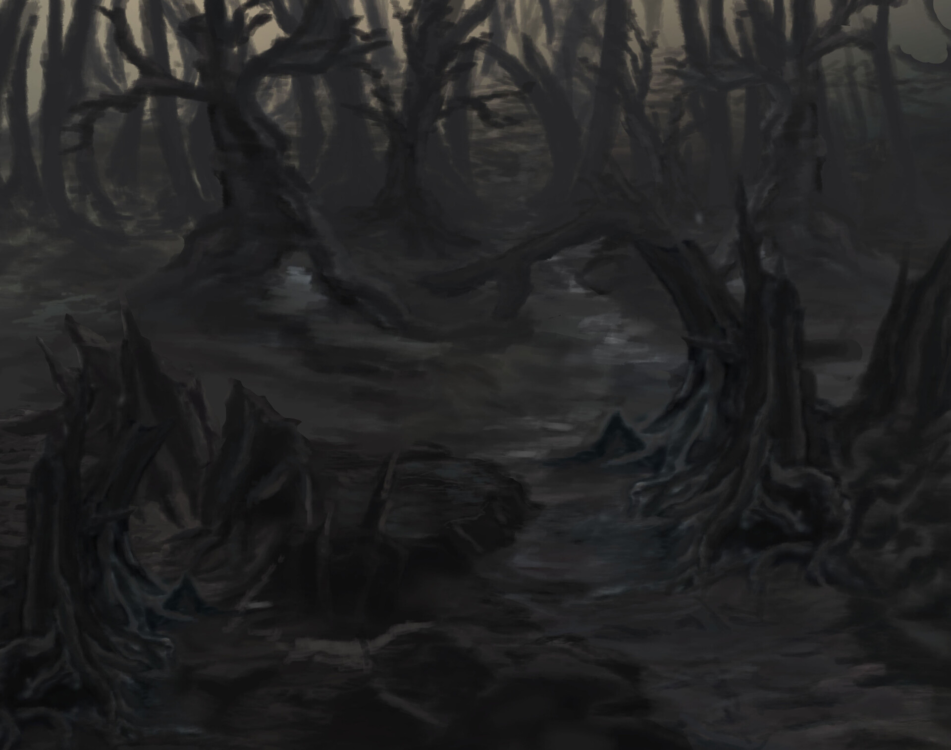 Artstation Eerie Forest Concept For Lagim Card And Board Game Aj Noguerra Artstation Eerie Forest Concept For Lagim Card And Board Game Aj Noguerra