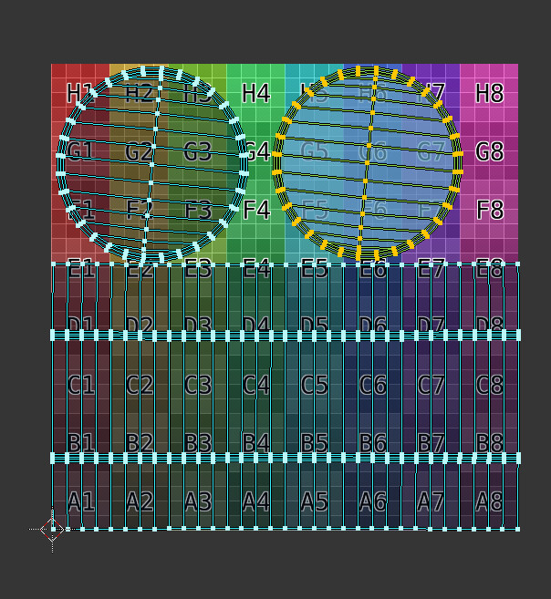 Barrel's UVs