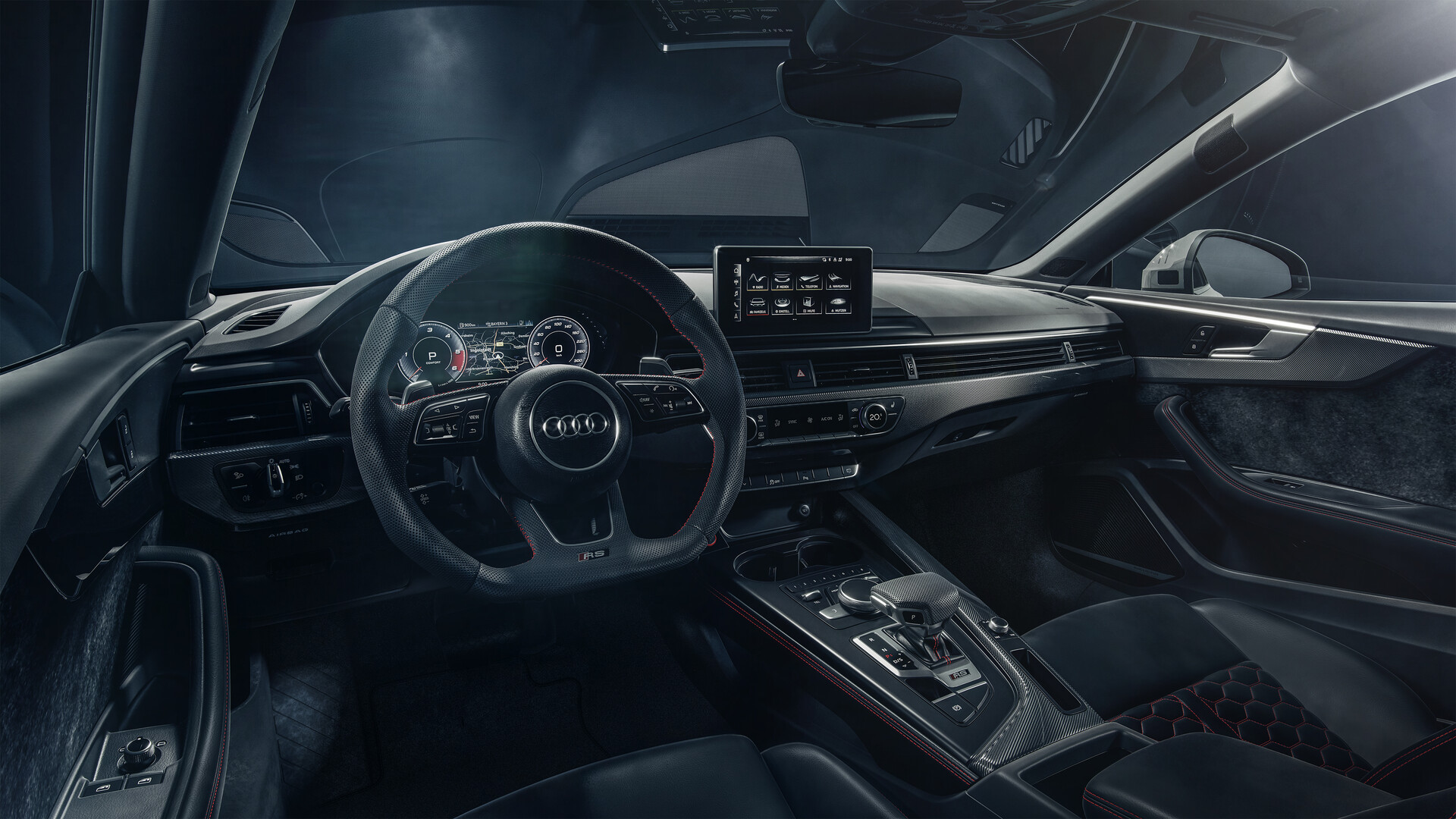 Artstation Audi Rs5 Interior Cgi Damian Bilinski