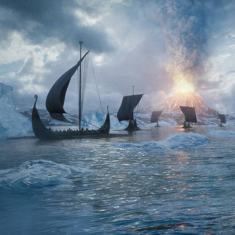 frozen volcano 001