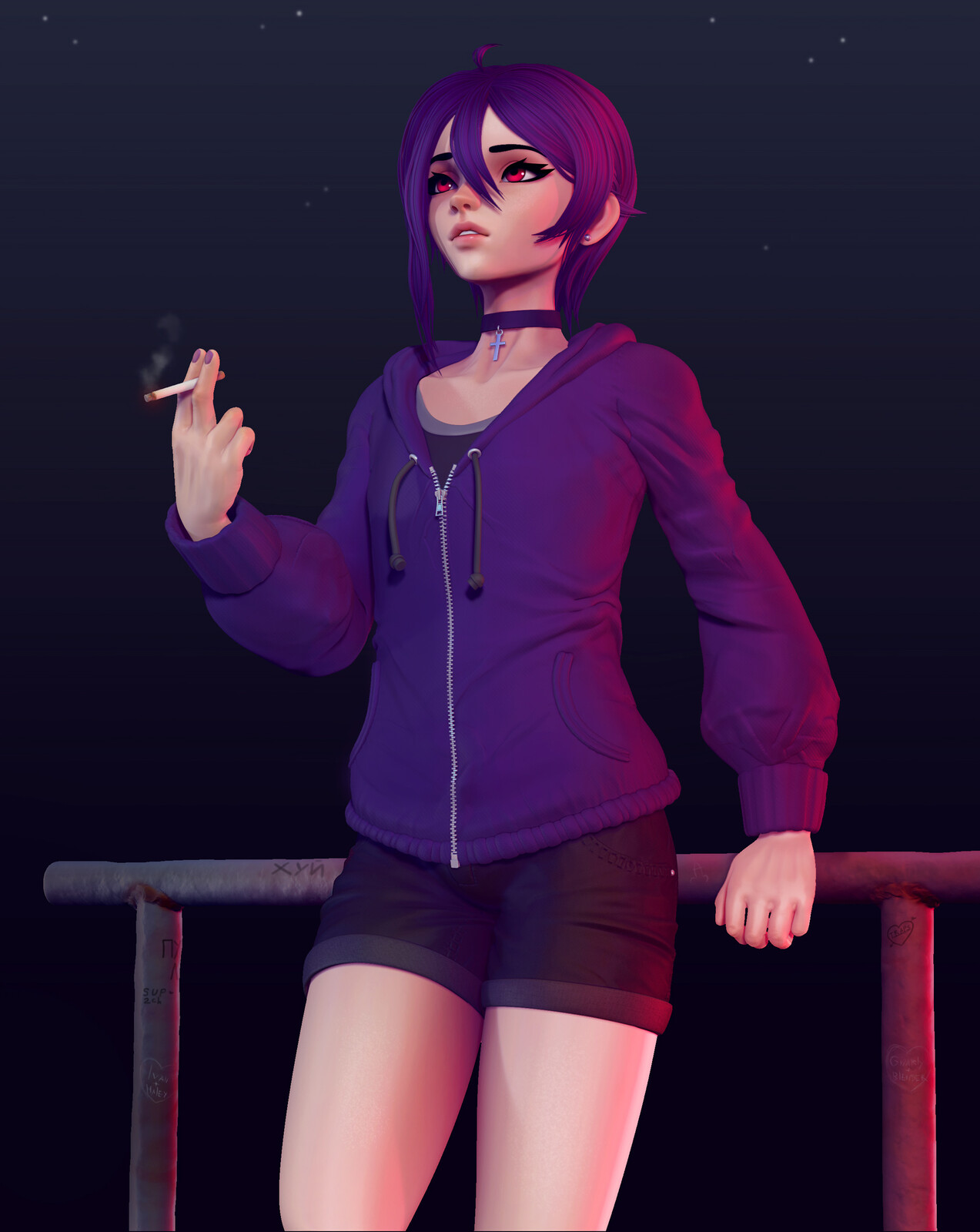 Vitaly slonovskoy sebastian stardew valley mod fanart 