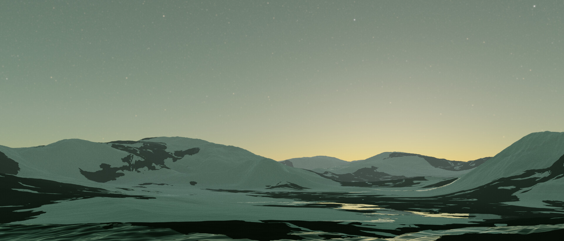 Artstation Aurora Borealis Mao Mornity