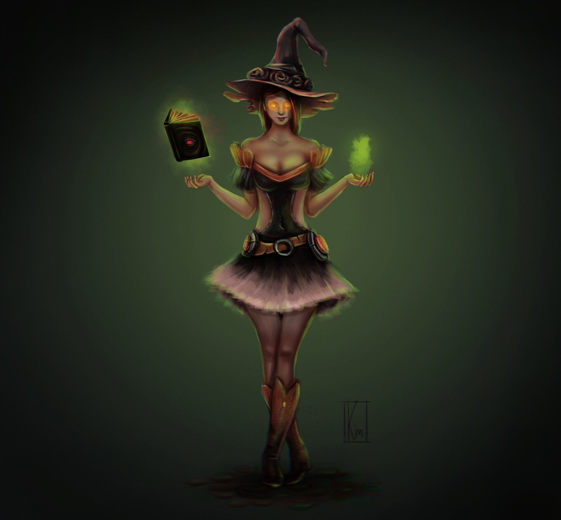 ArtStation - Ведьма